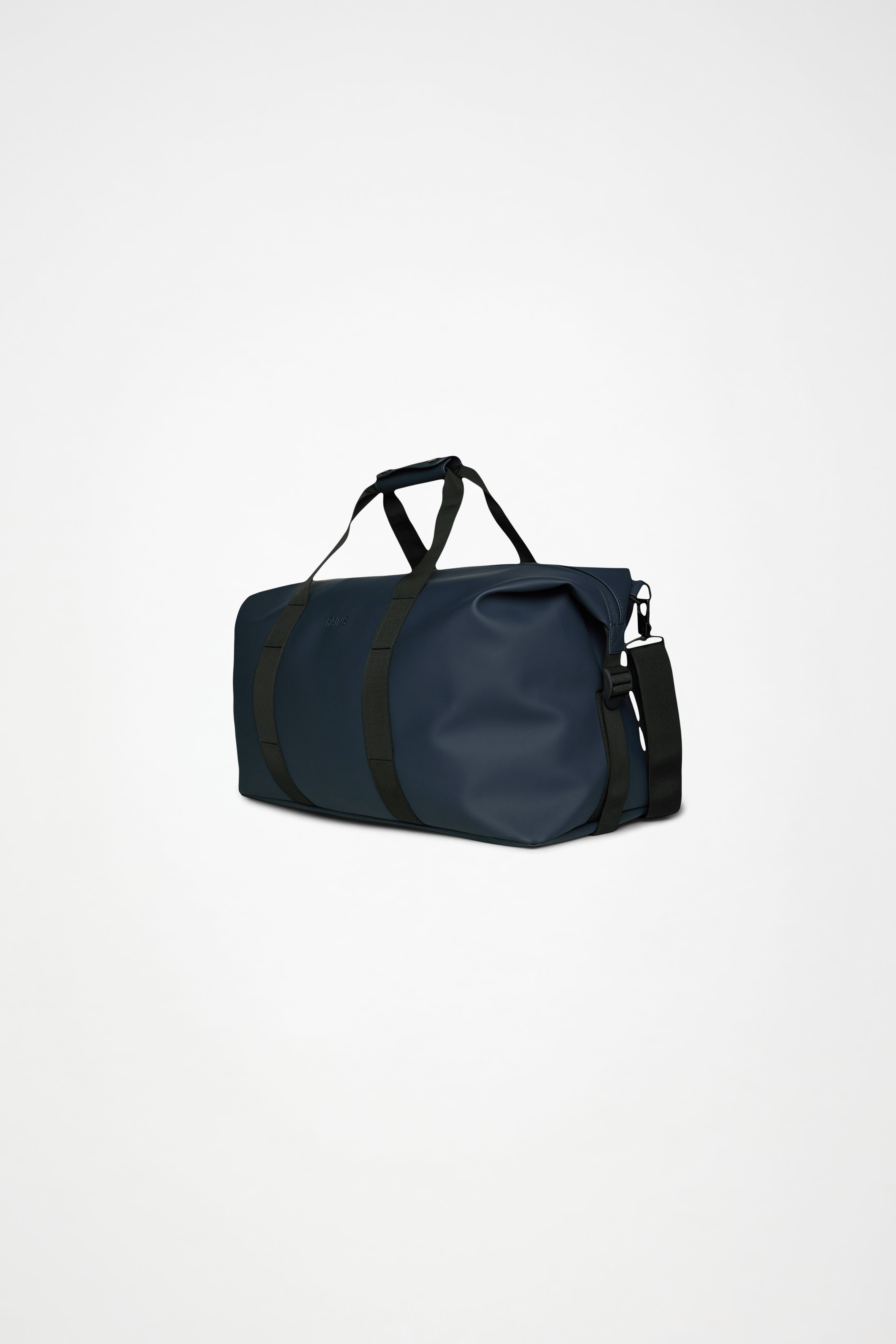 RAINS Hilo Weekend Bag Navy 36L H27 x D26 x W52 cm Weekender