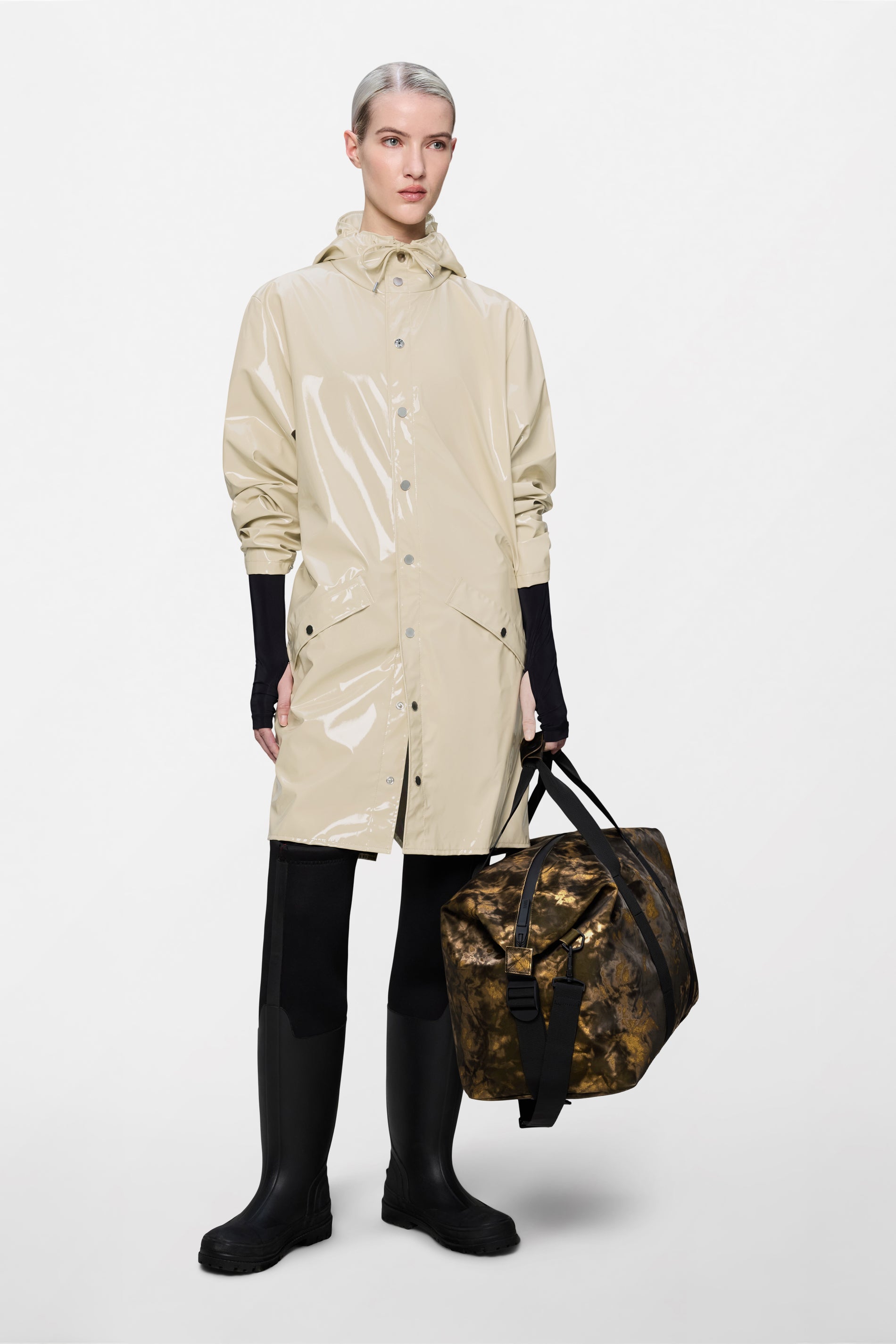 RAINS Long Jacket Shore Jacket