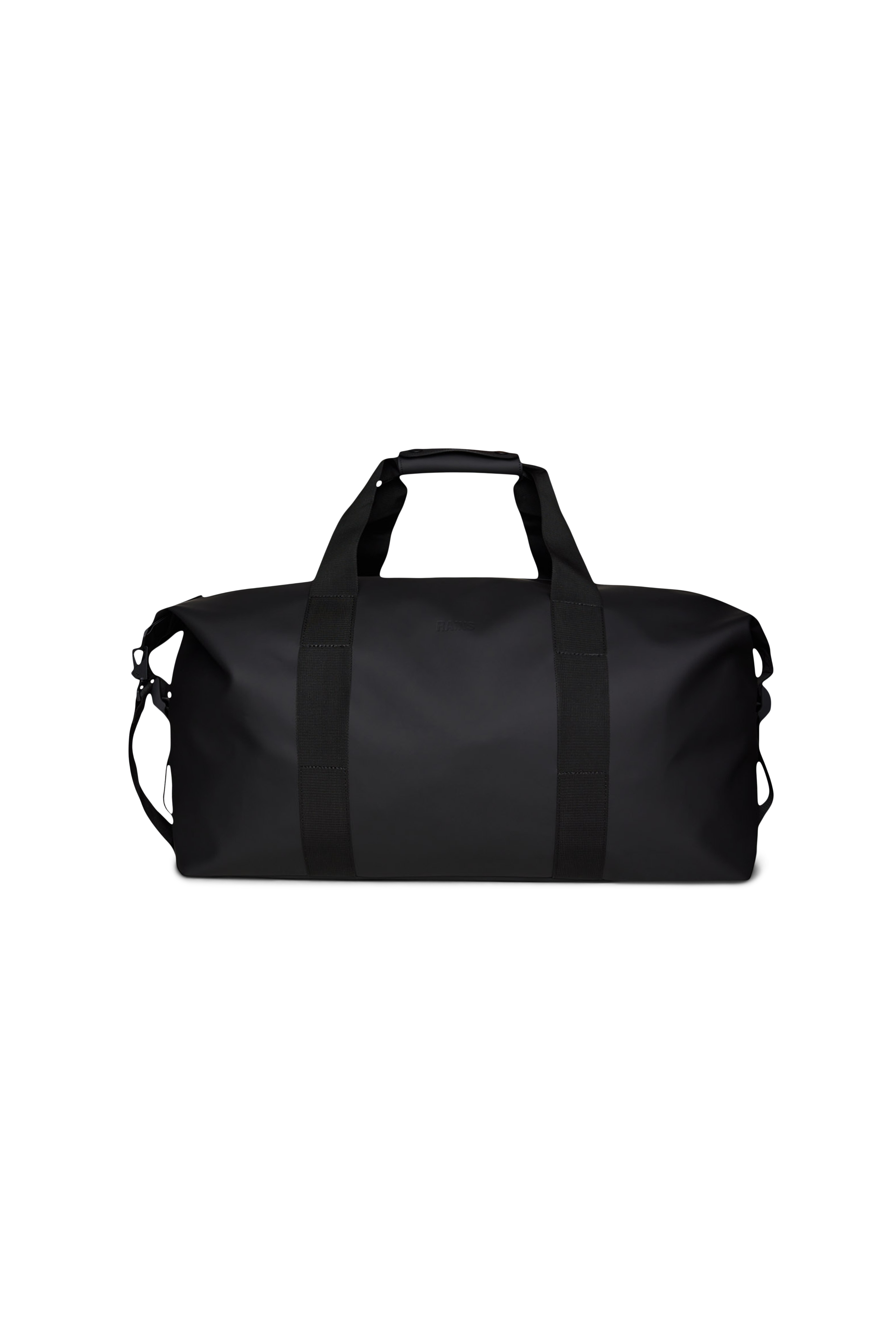 Rains Hilo Weekend Bag Large Black 70L H40 x D27 x W70 cm Weekender