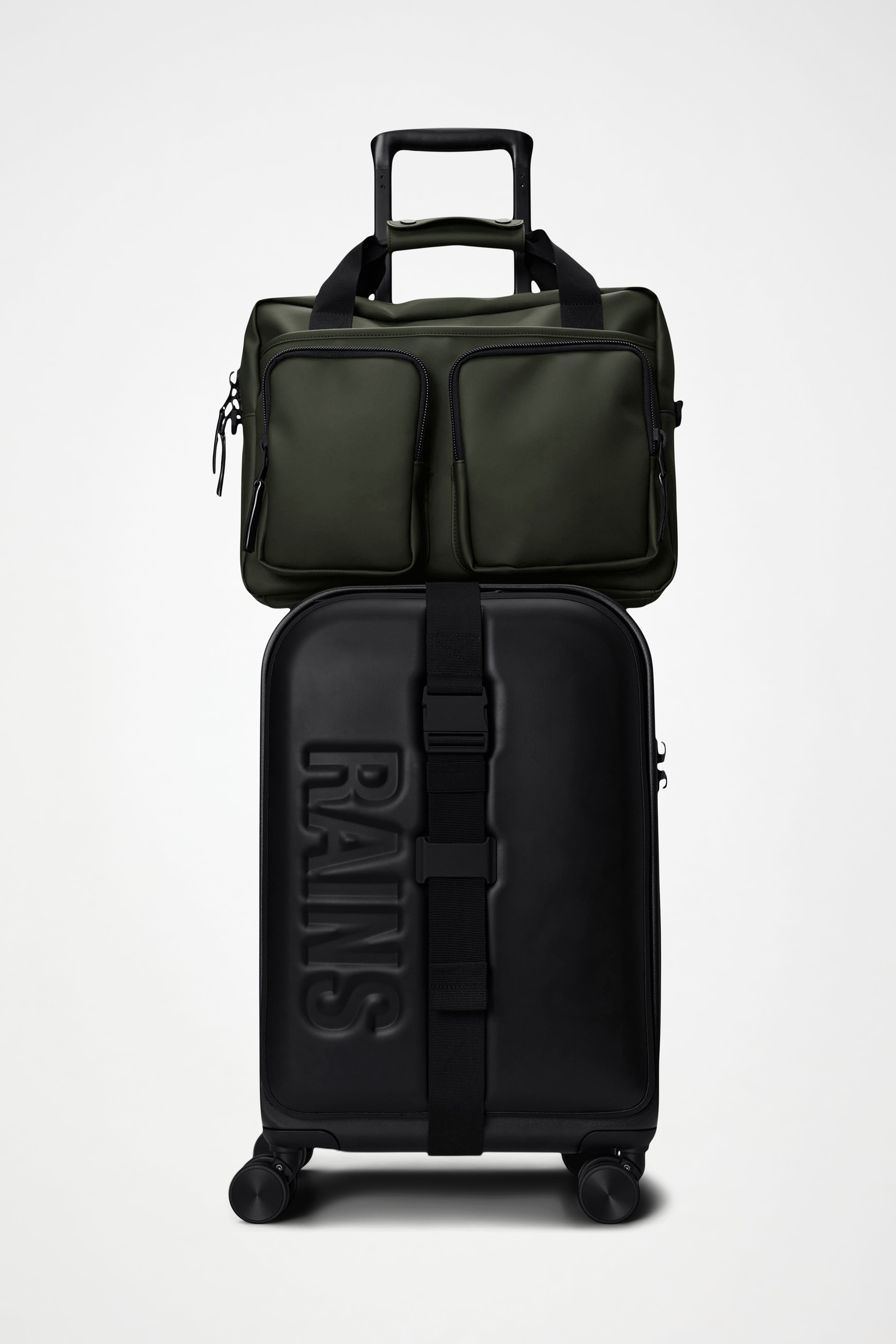 RAINS Texel Tech Bag Green 10L H30 x D9 x W39 cm Crossbody