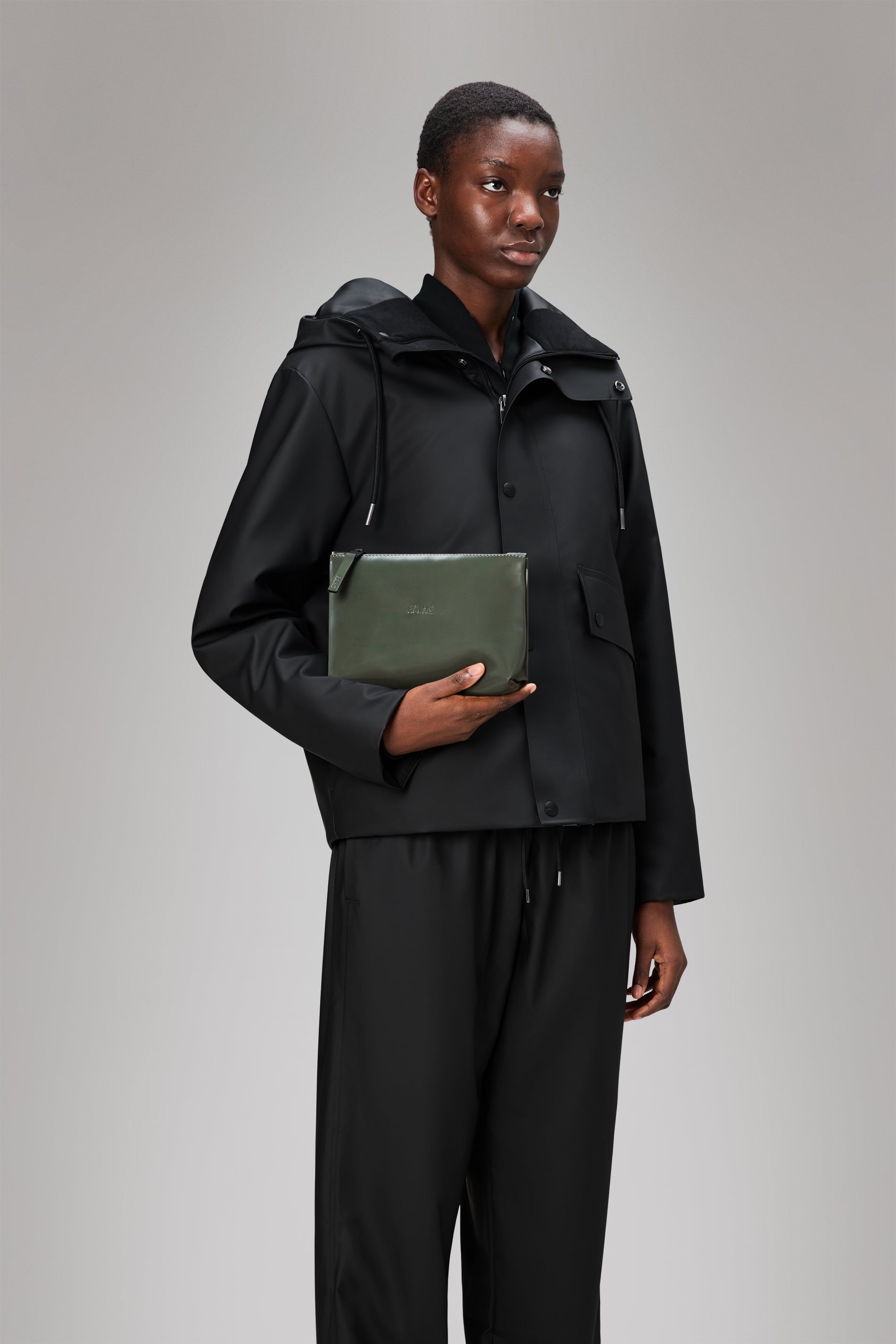 Rains Cosmetic Bag Swamp 2.20L H15 x D6.50 x W23 cm Wash Bag