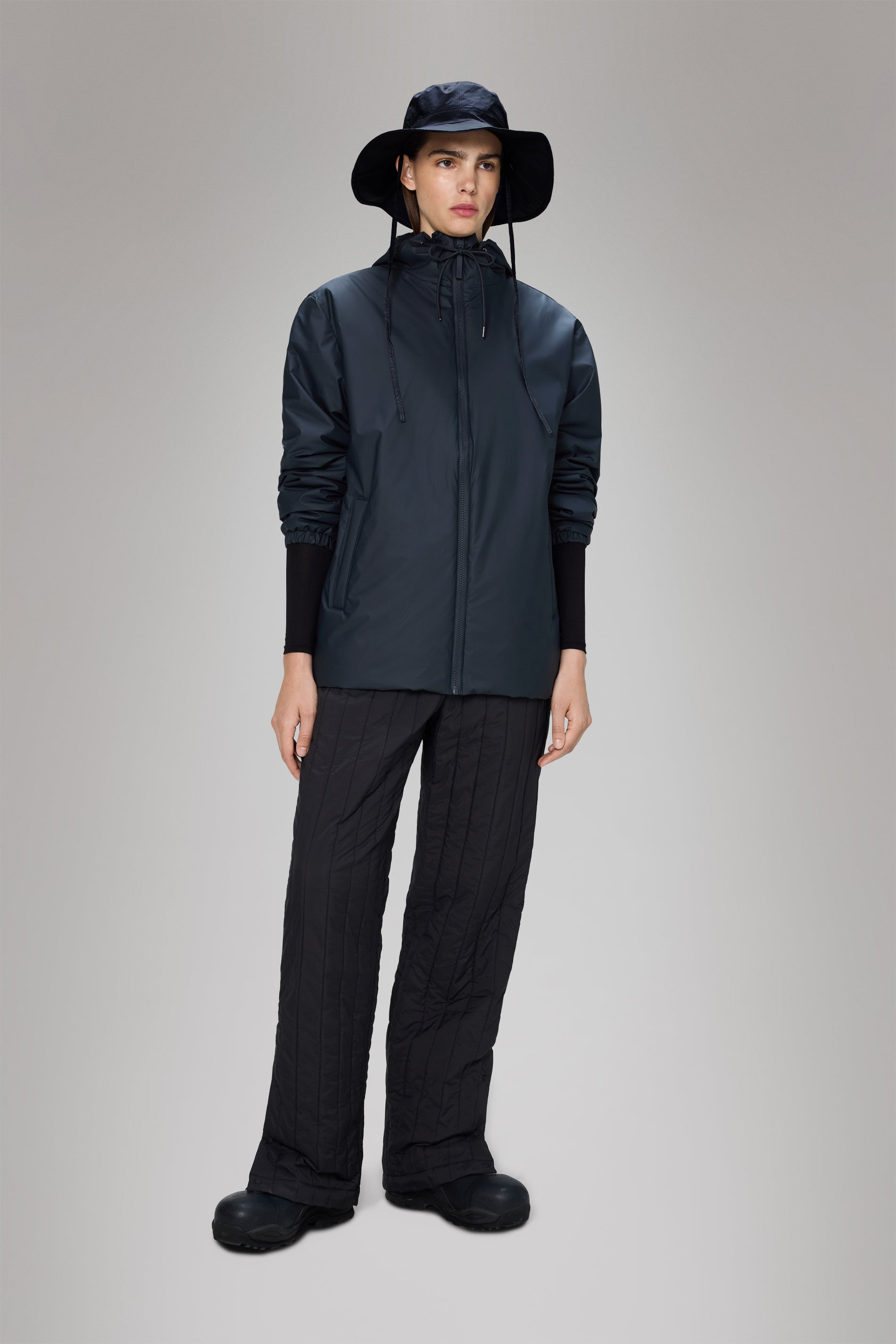 RAINS Lohja Insulated Jacket Navy Jacket