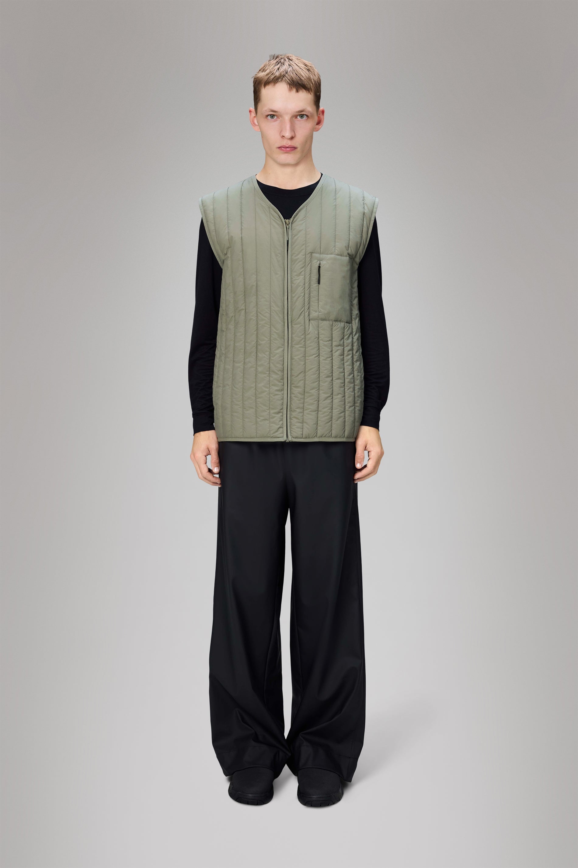 RAINS Banja Liner Vest Drift Short Sleeve