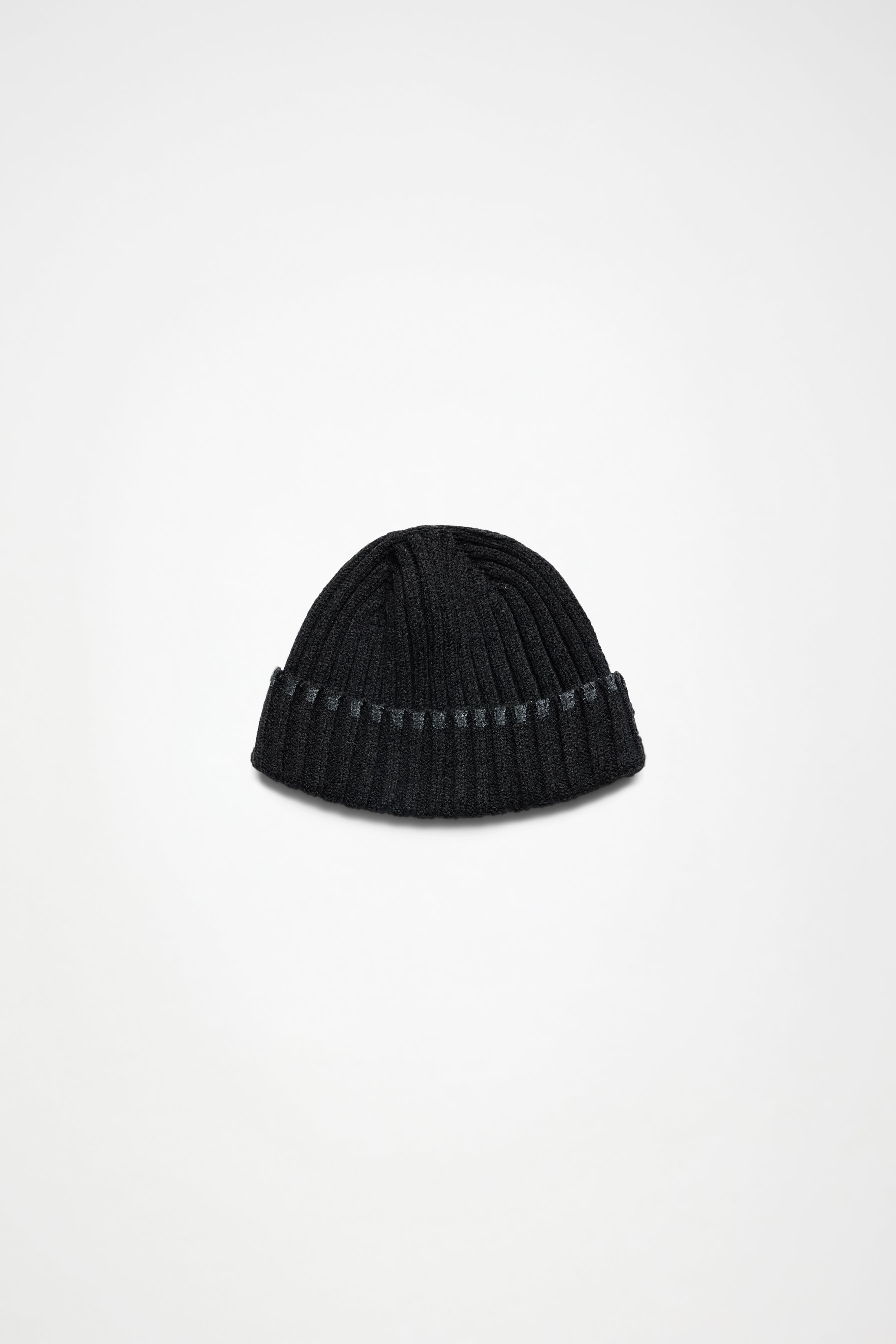 RAINS Sapa Knit Beanie Black Headwear