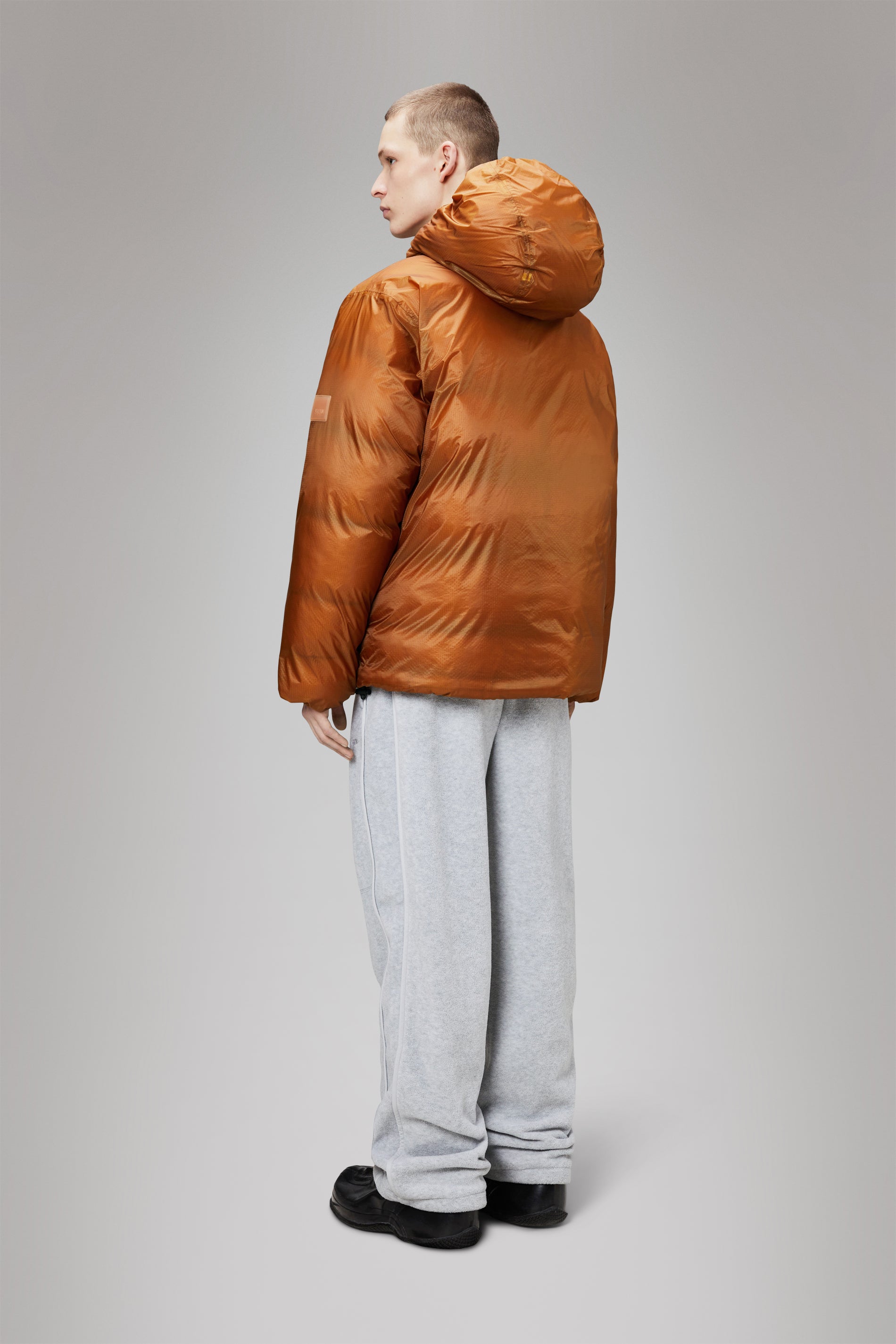RAINS Kevo Puffer Jacket Rust Jacket