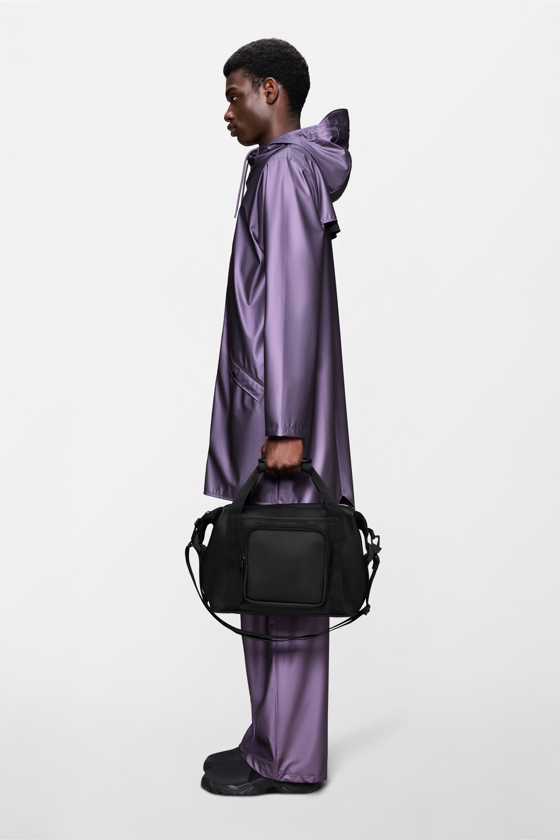 RAINS Texel Kit Bag Black 20.50L H32 x D16 x W34 cm Weekender