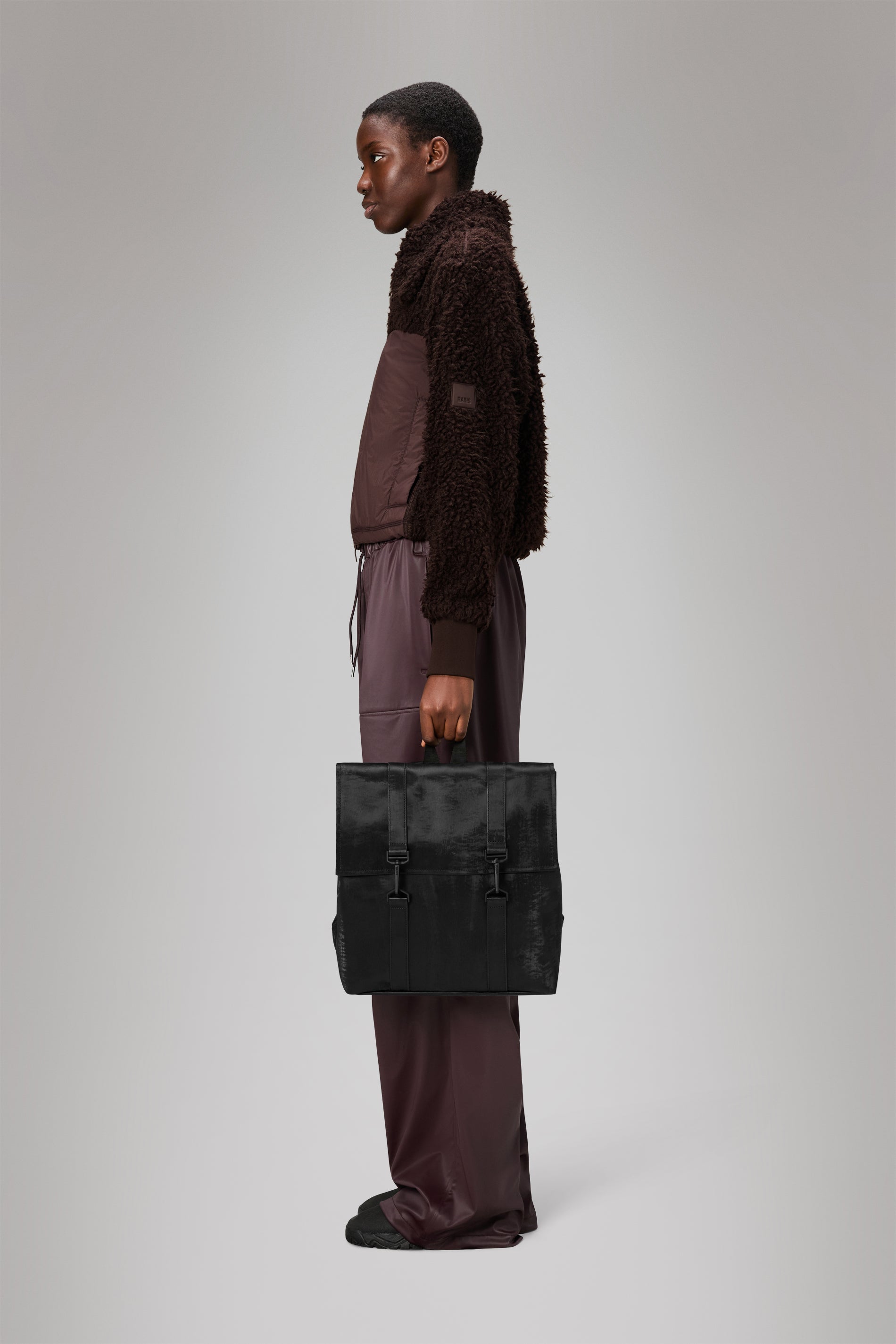 Rains MSN Bag Mini Coal 13.50L H34 x D12 x W33 cm Backpack