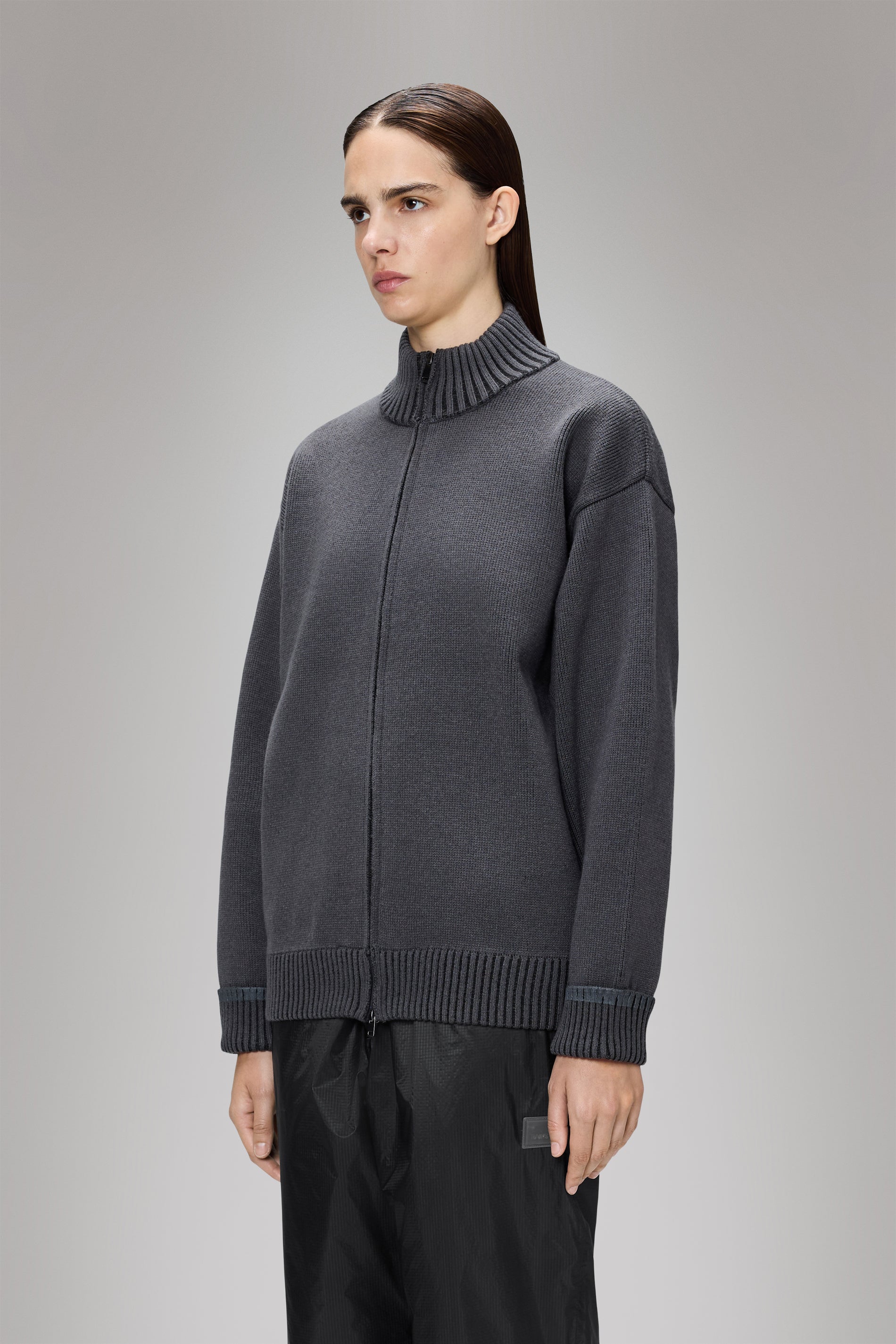 Sowa Knit Zip Cardigan