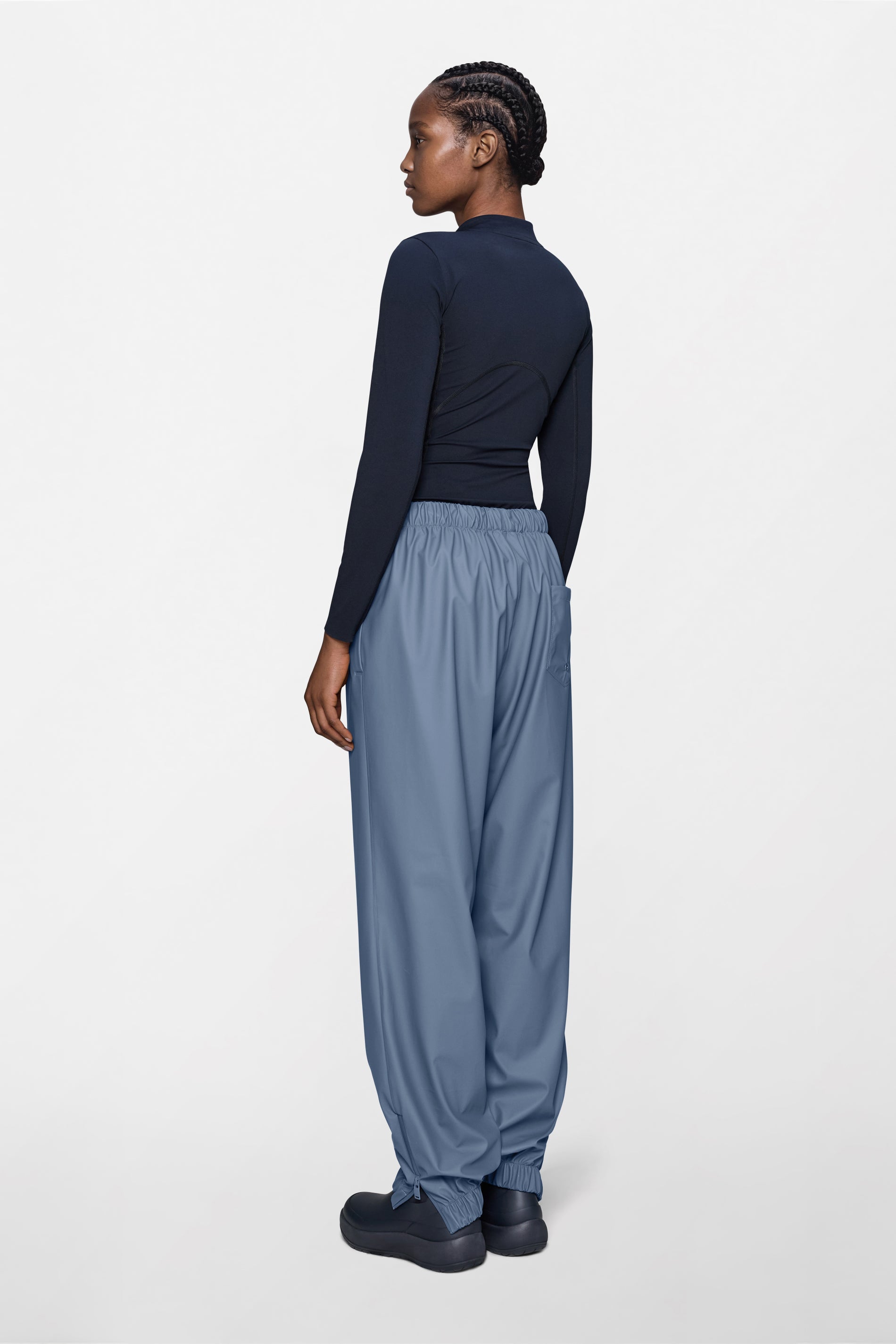 RAINS Rain Pants Regular Blue Dusk Pants