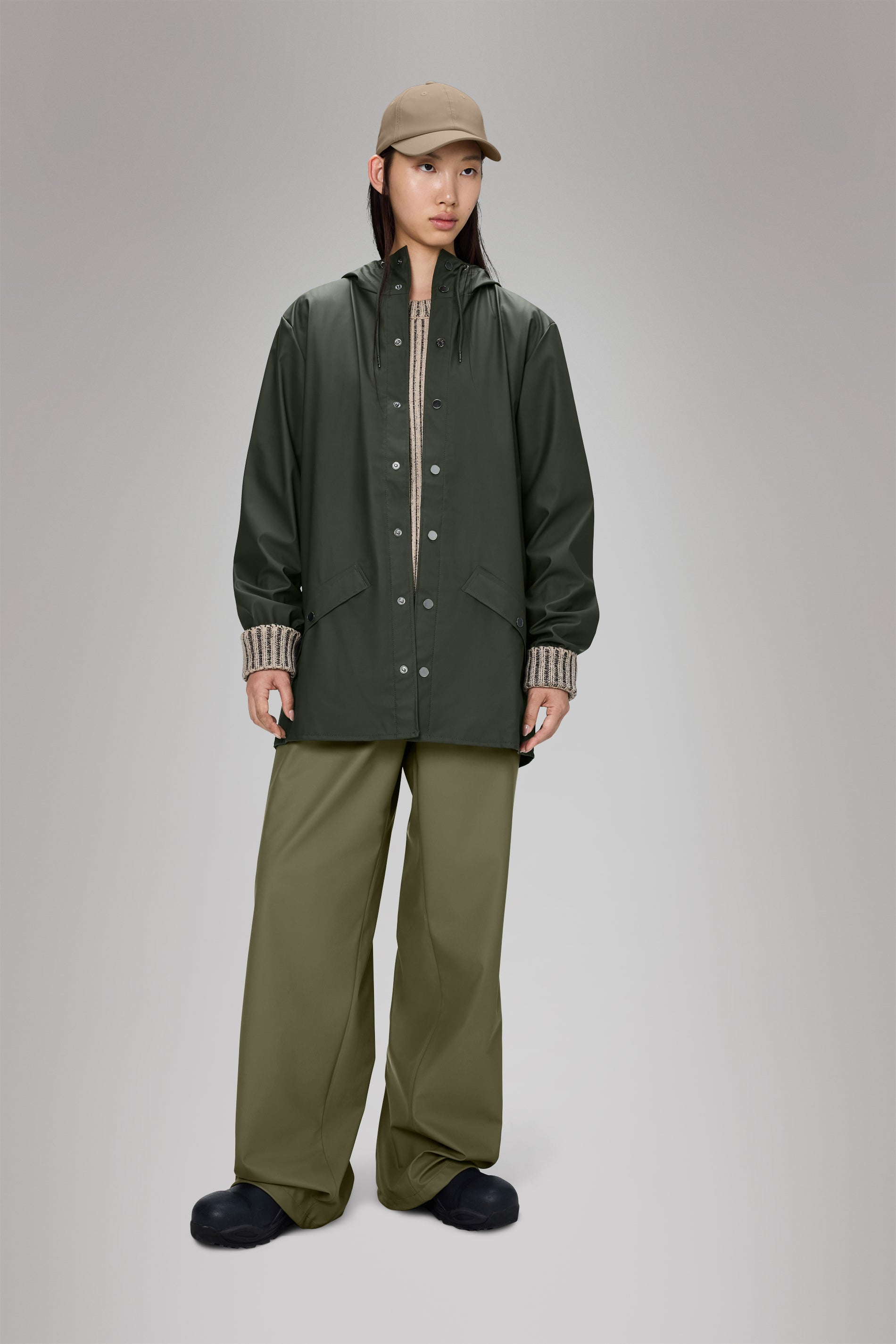 RAINS Jacket Green Jacket