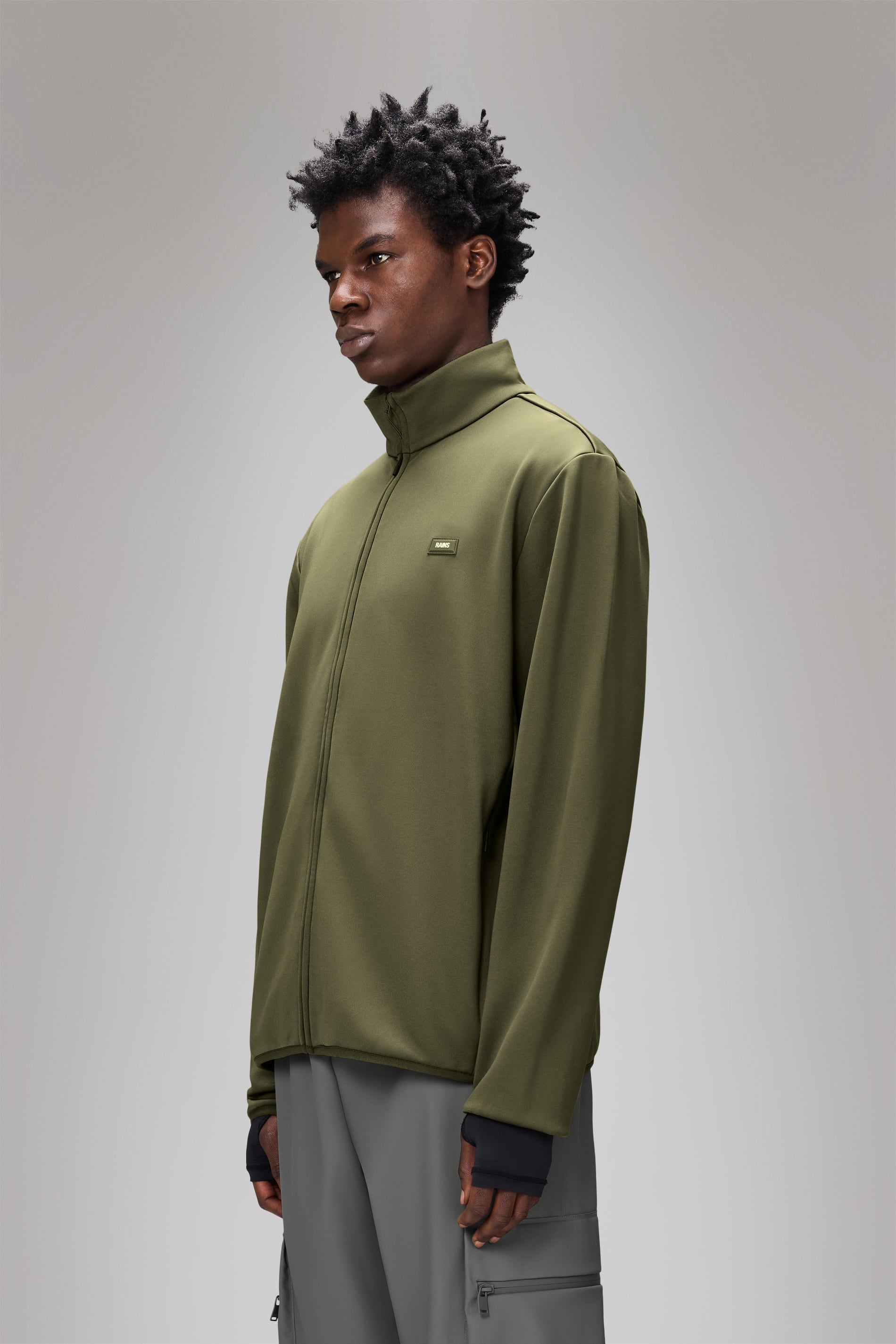 RAINS Sintra Fleece Jacket Marsh Jacket