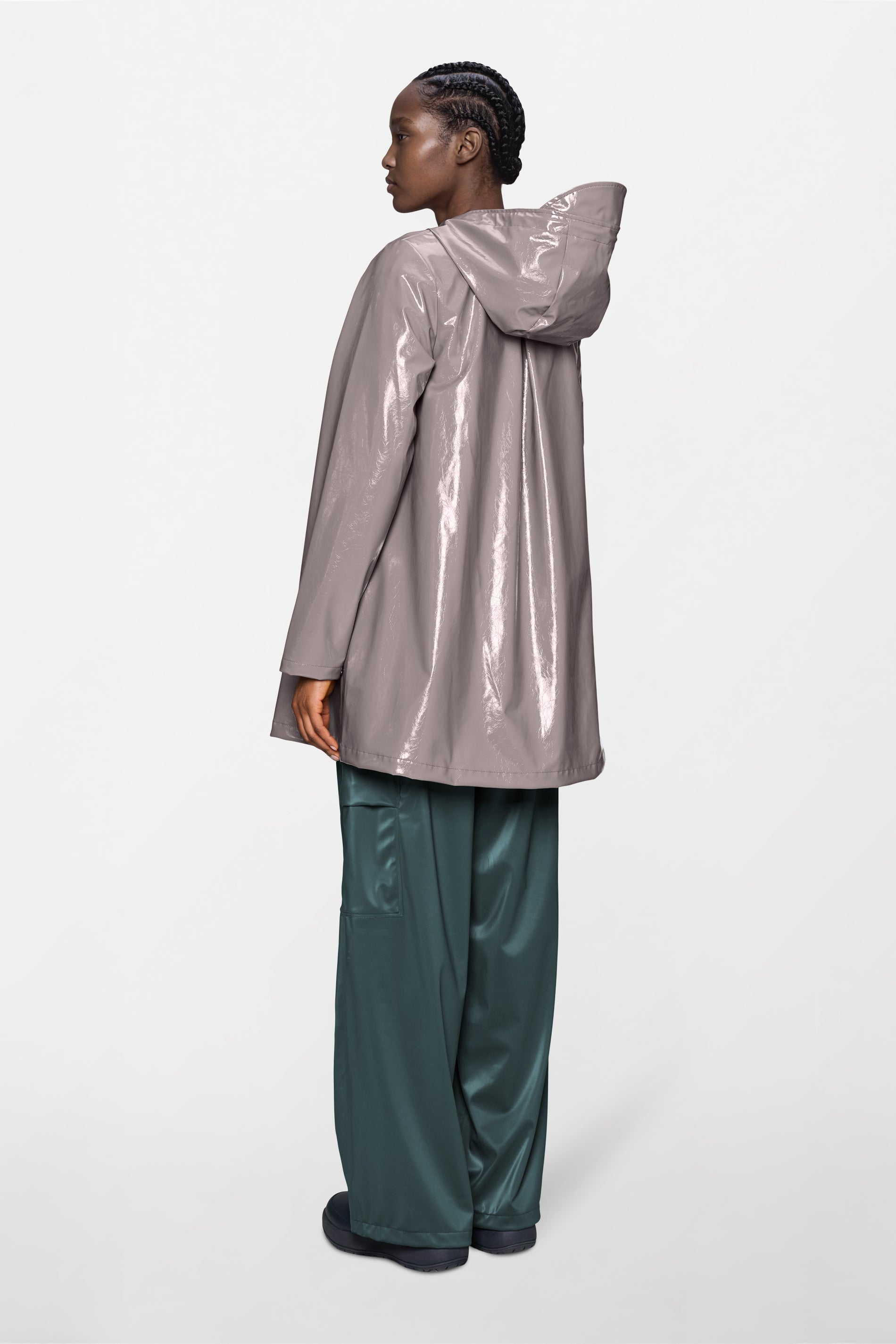 RAINS A-Line W Jacket Cinder Glaze Jacket