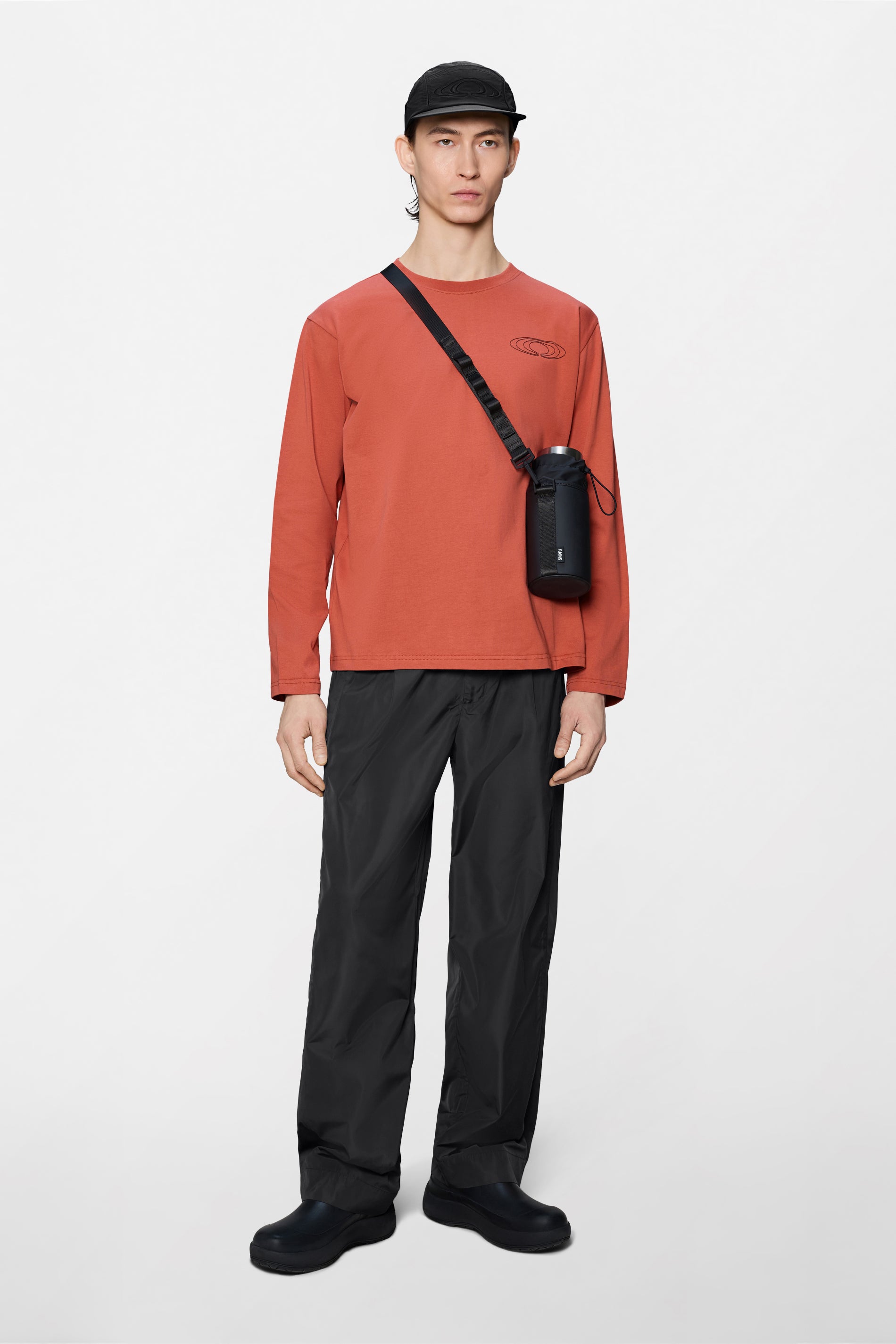 RAINS Classic Long Sleeve T-Shirt Kiln Long Sleeve