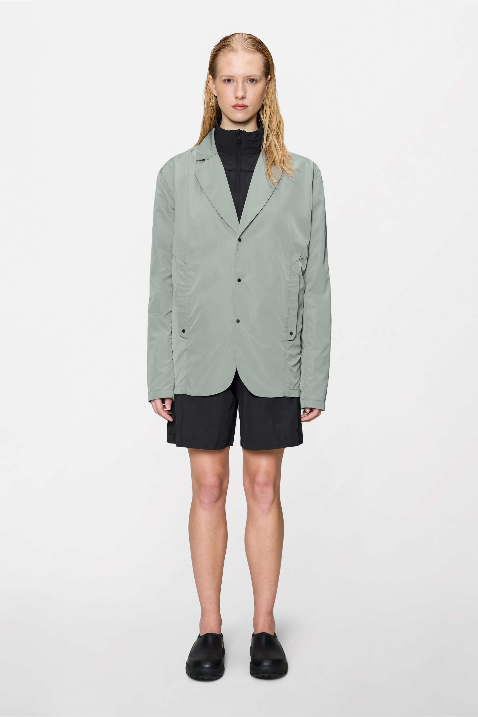 RAINS Relaxed Blazer Shadow Jacket