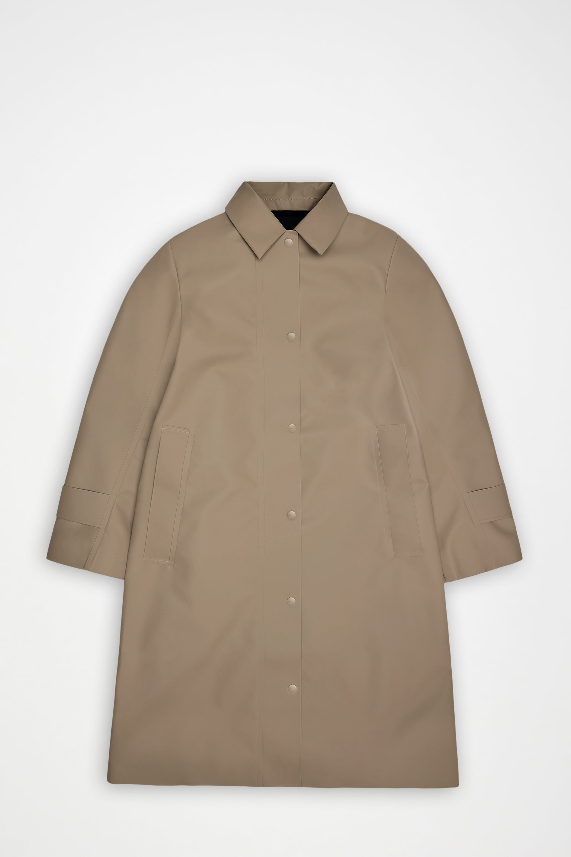RAINS Nara Long W Jacket Beige Jacket