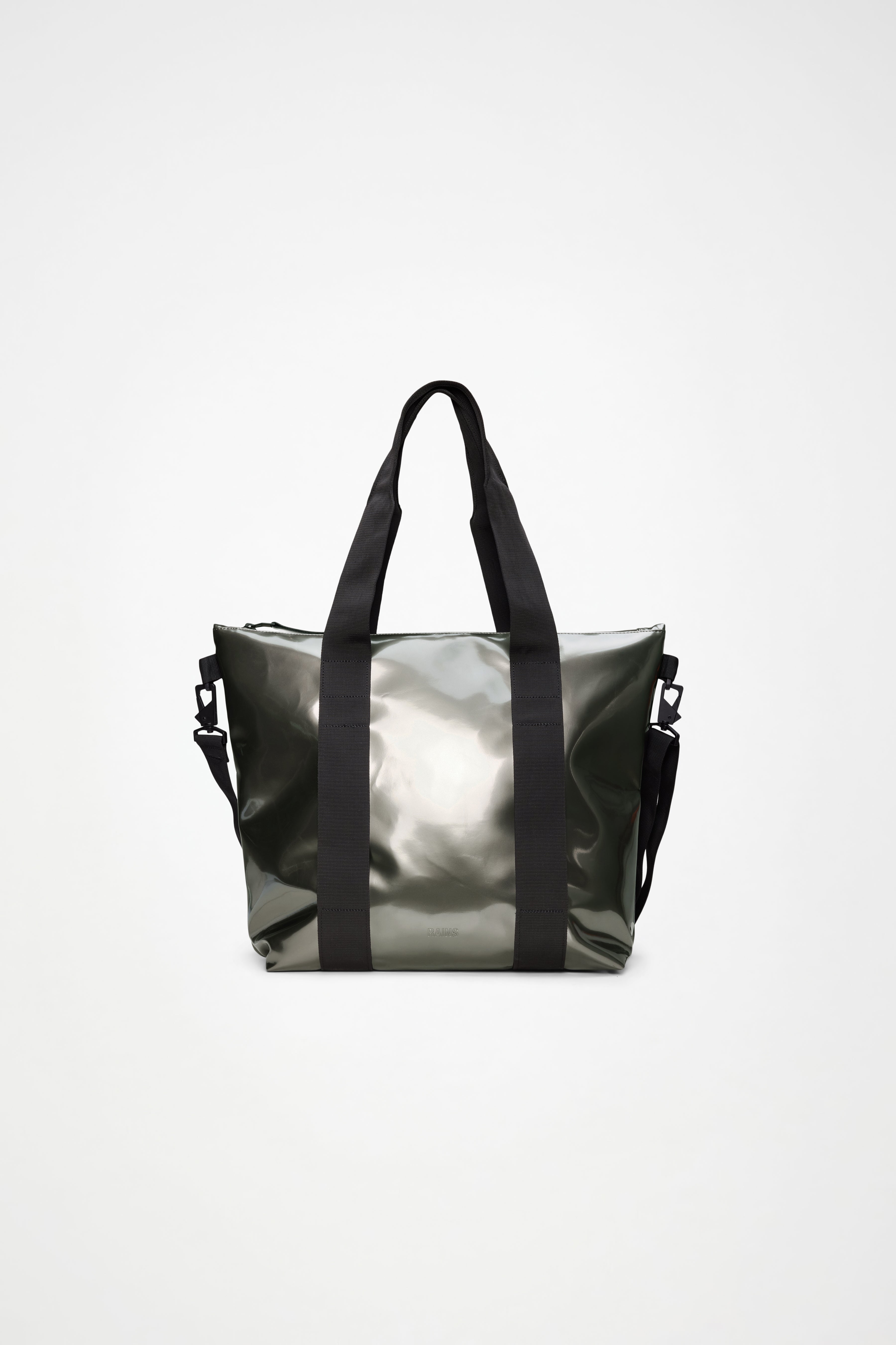 RAINS Tote Bag Mini Raven 18.50L H36 x D13 x W46 cm Tote