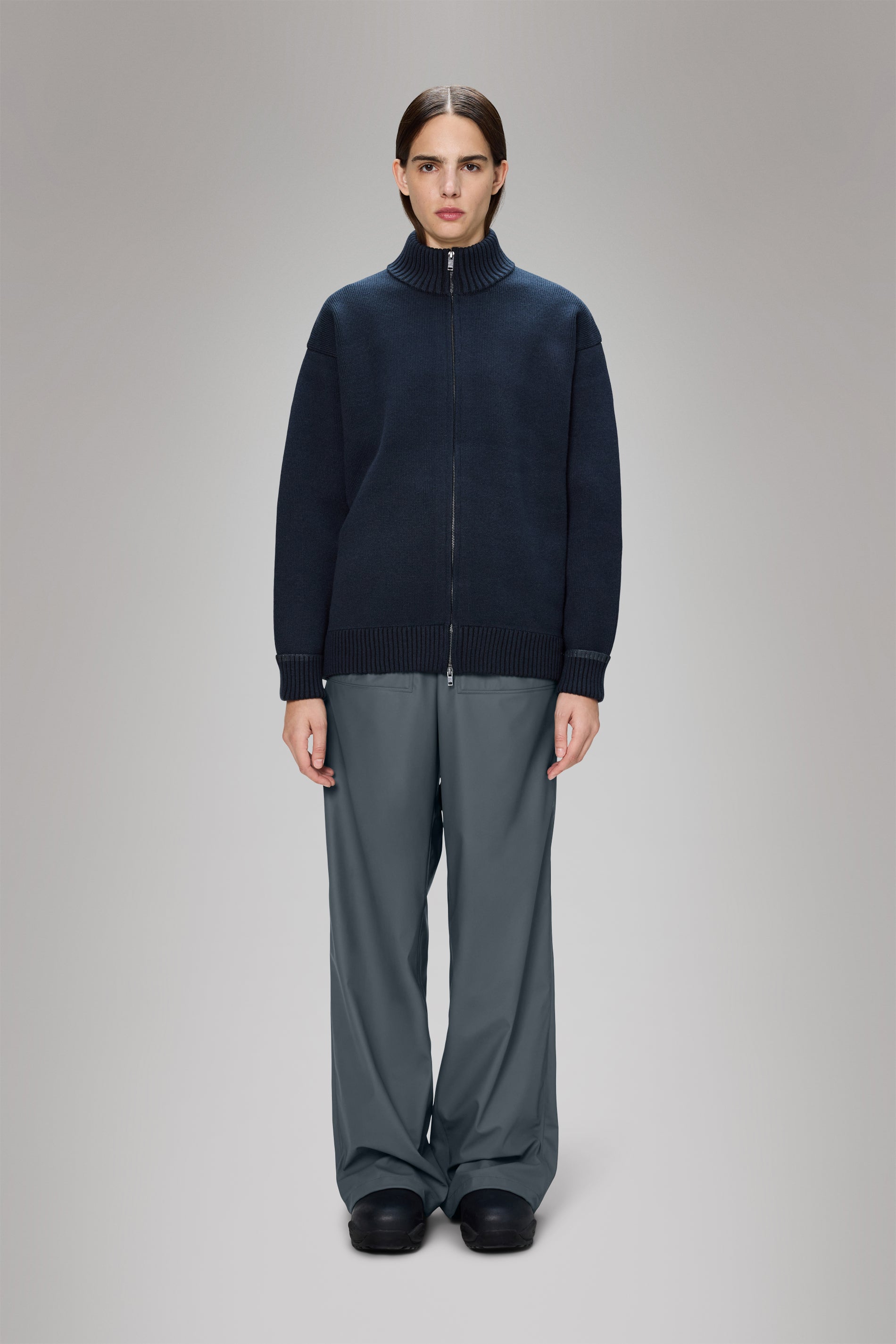 Sowa Knit Zip Cardigan