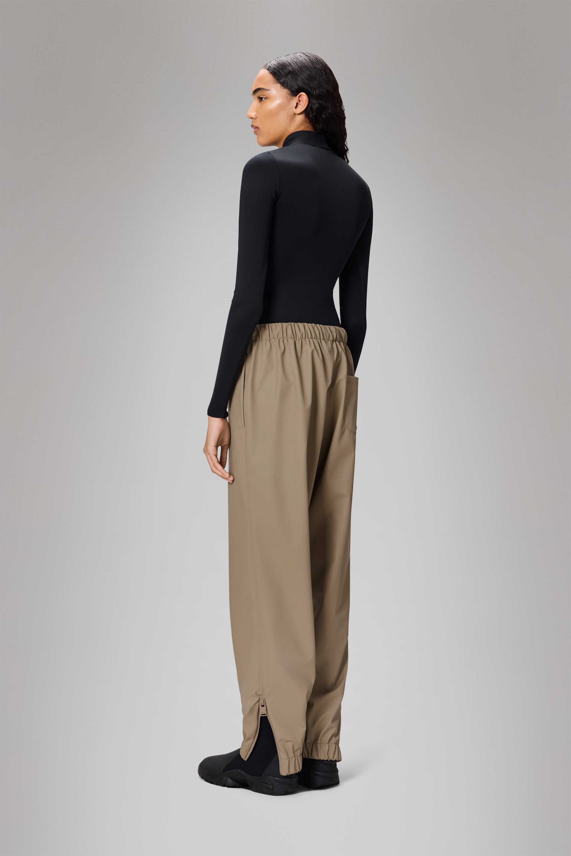 RAINS Rain Pants Regular Beige Pants