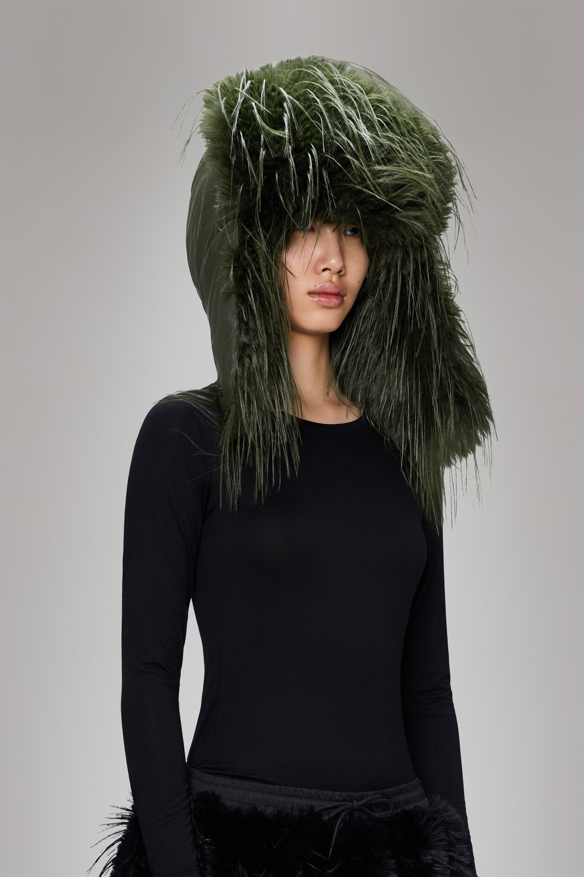 RAINS Vision Fleece Hat Green Headwear