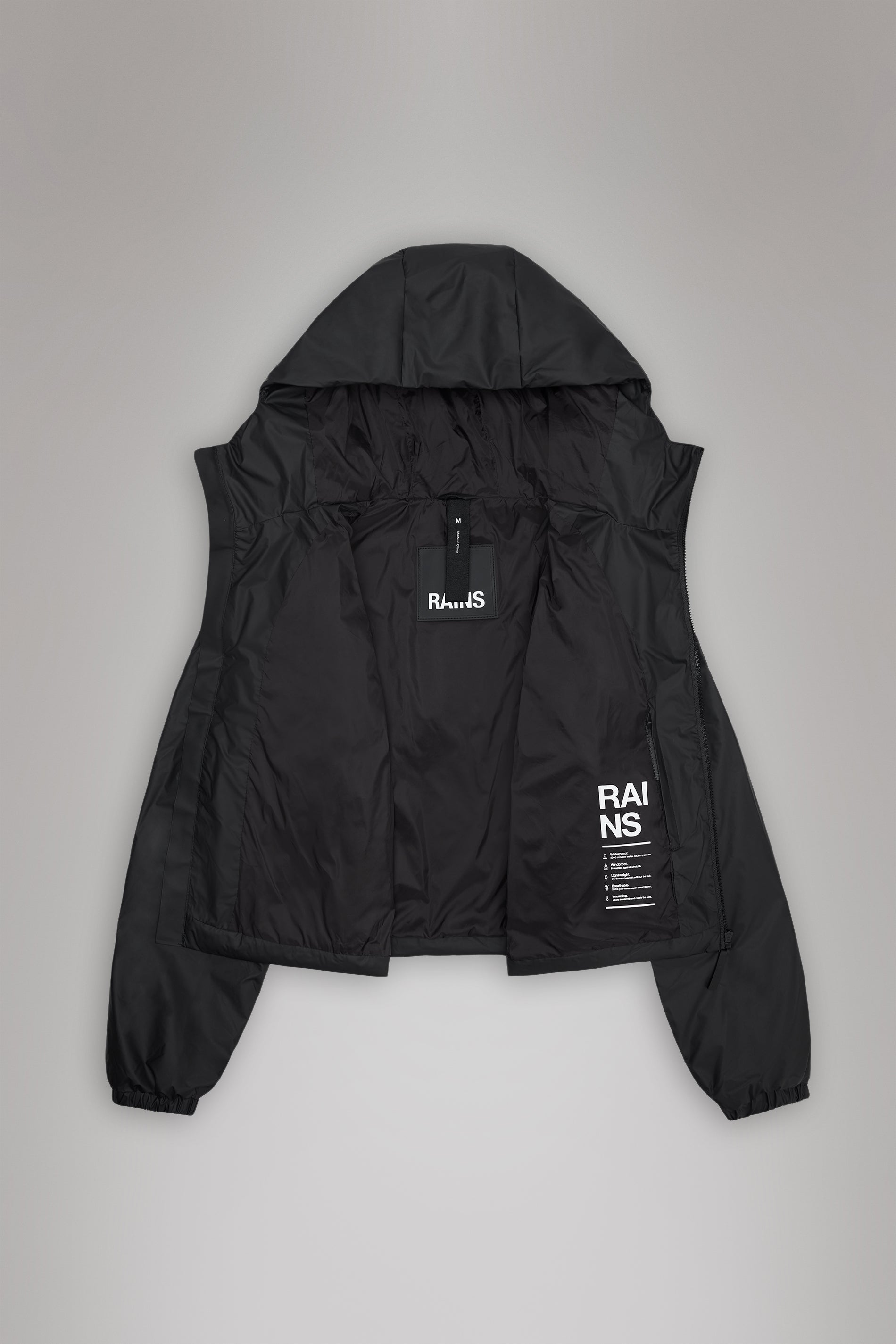 RAINS Lohja Short Insulated Jacket Navy Jacket