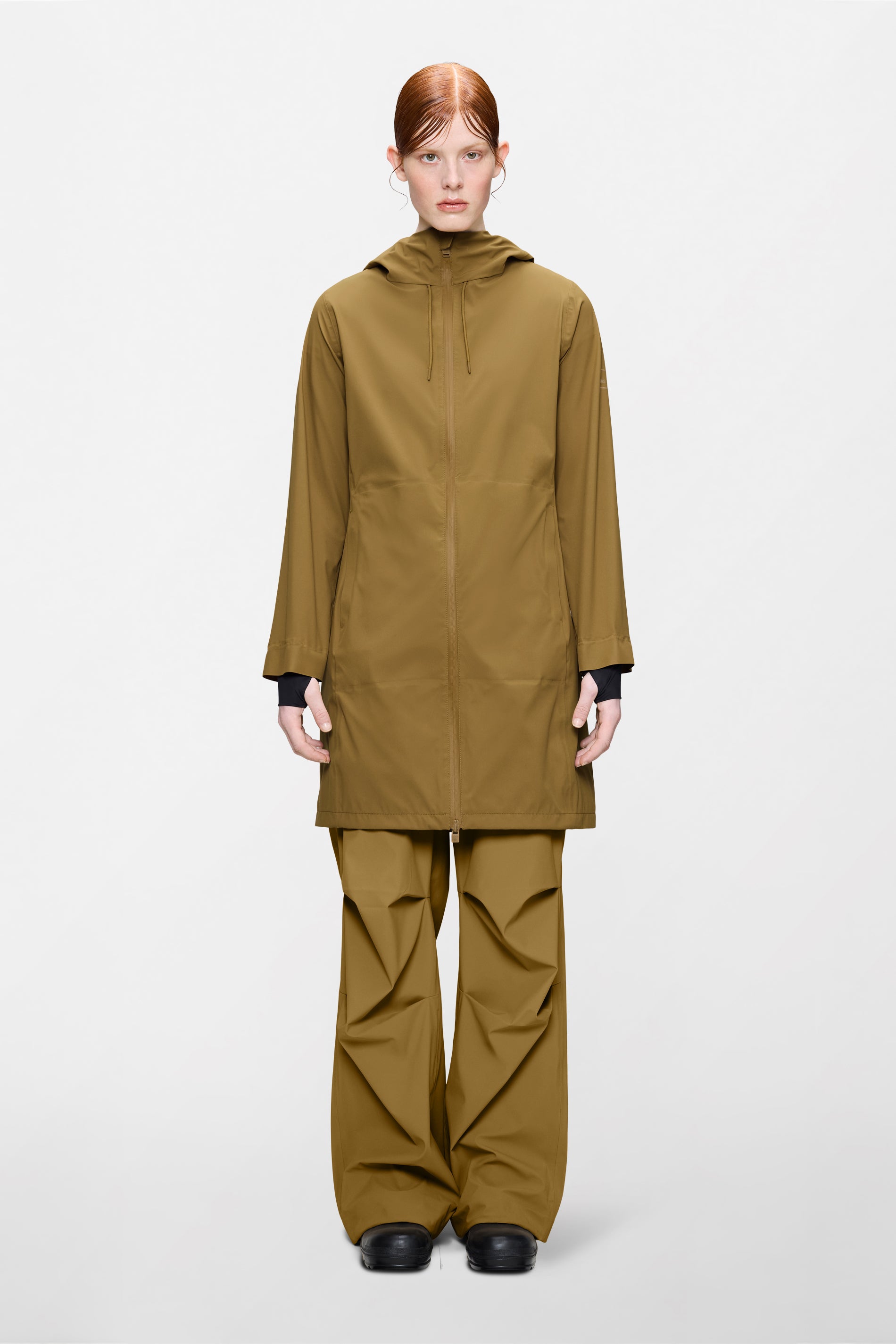 RAINS Suva Hardshell Long W Jacket Dawn Jacket