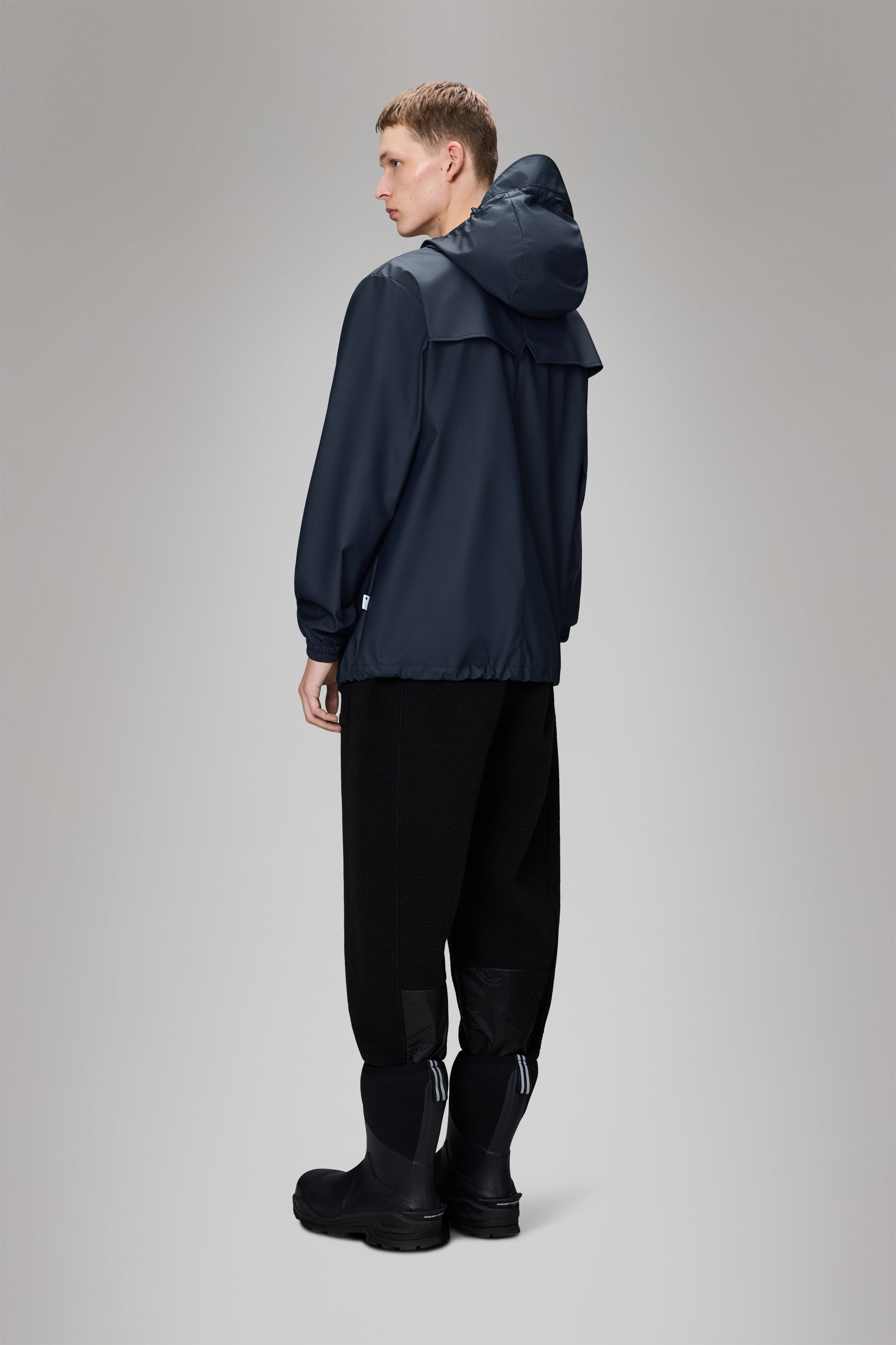 Rains Storm Breaker Navy Jacket