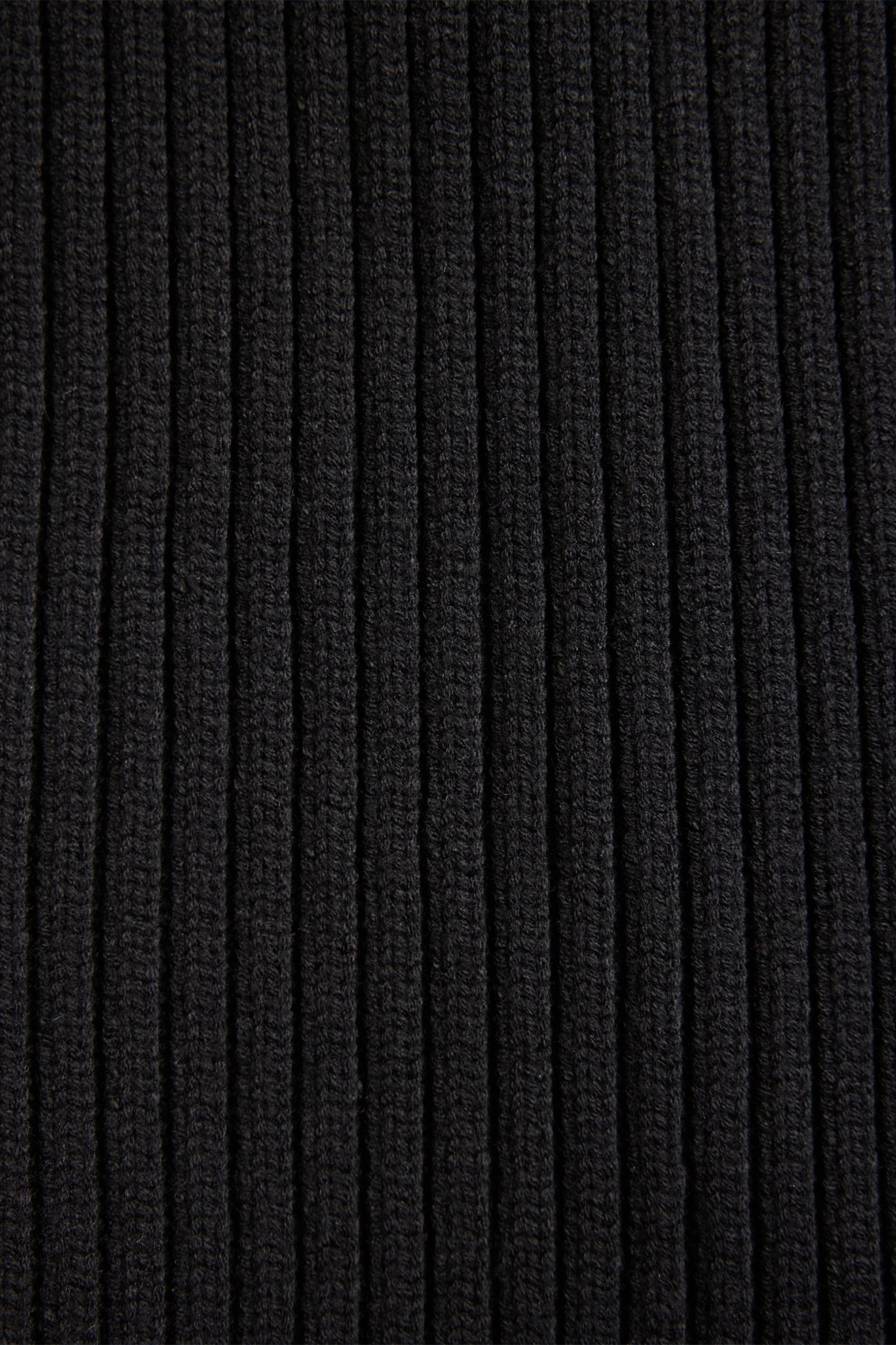 RAINS Sapa Half Zip Knit Black Long Sleeve