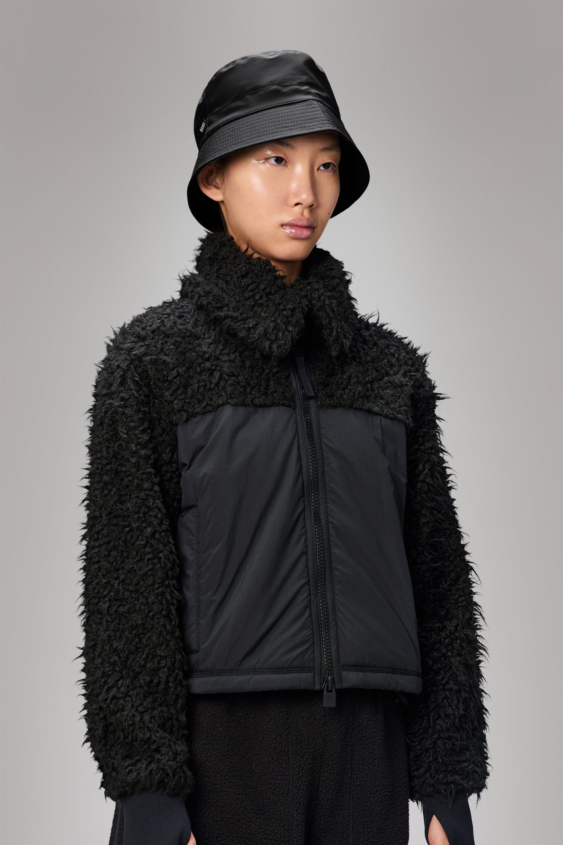 Rains Bucket Hat Black Headwear