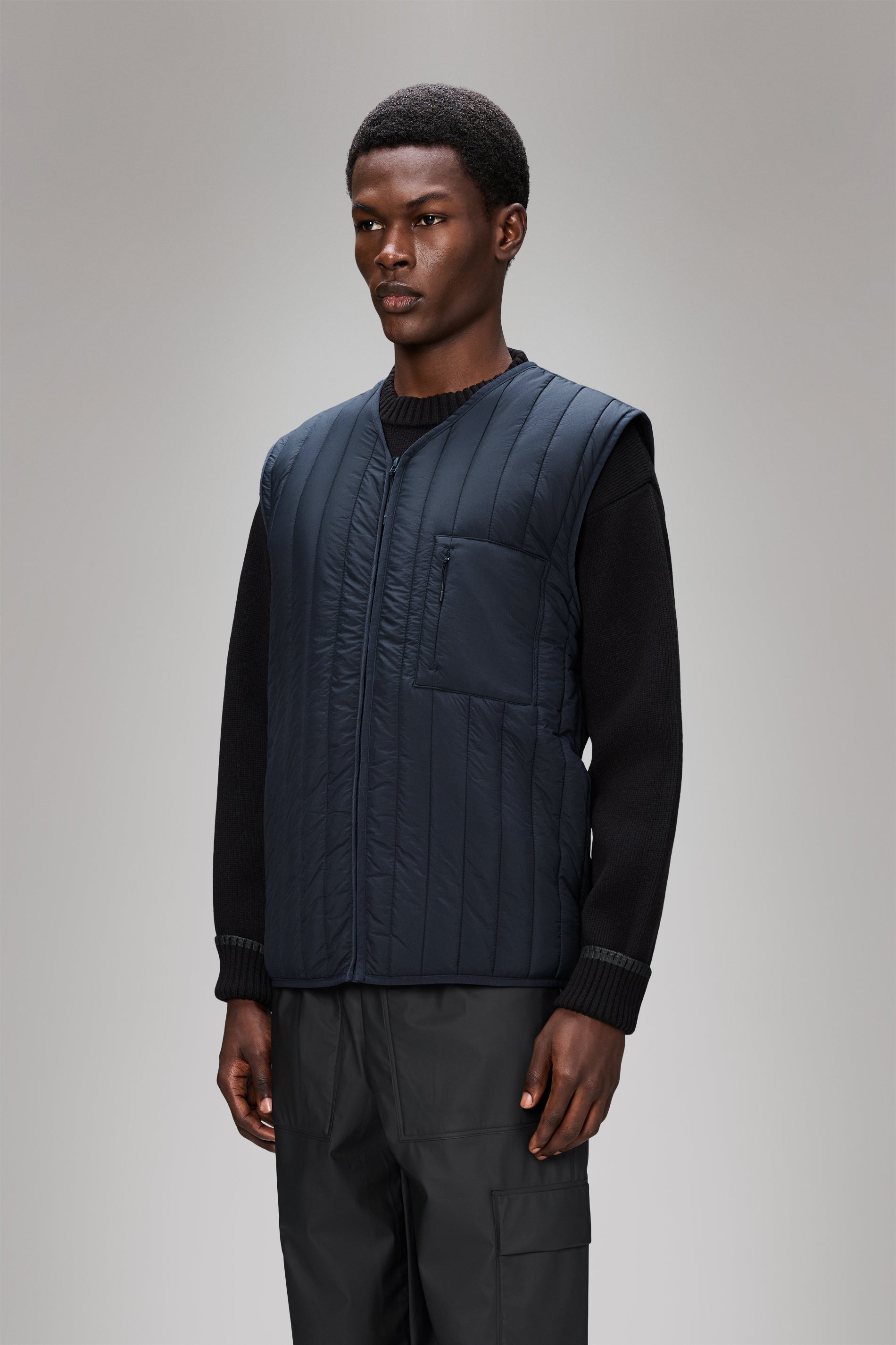 Rains Banja Liner Vest Navy Vest