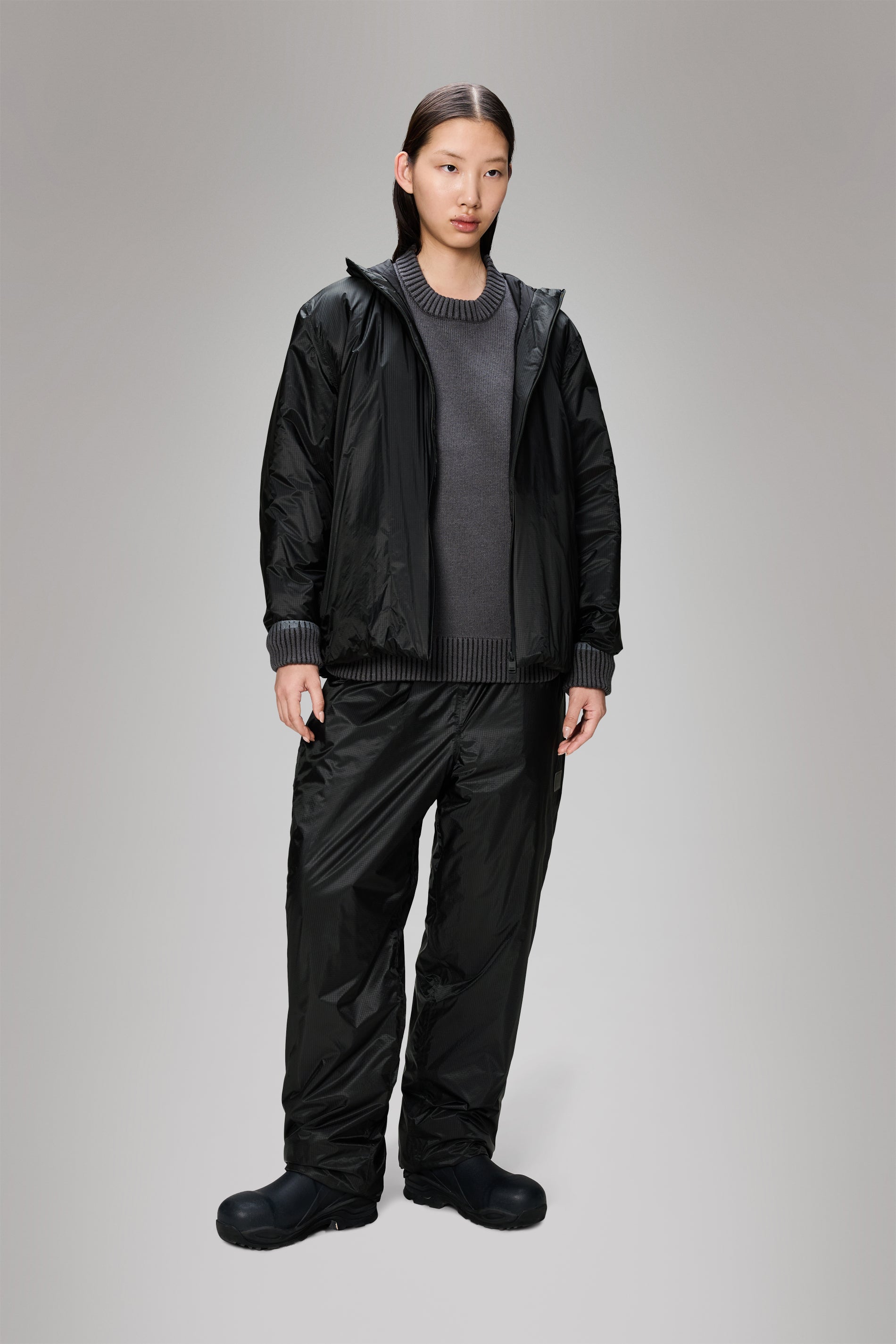 RAINS Kauto Insulated Jacket Black Jacket