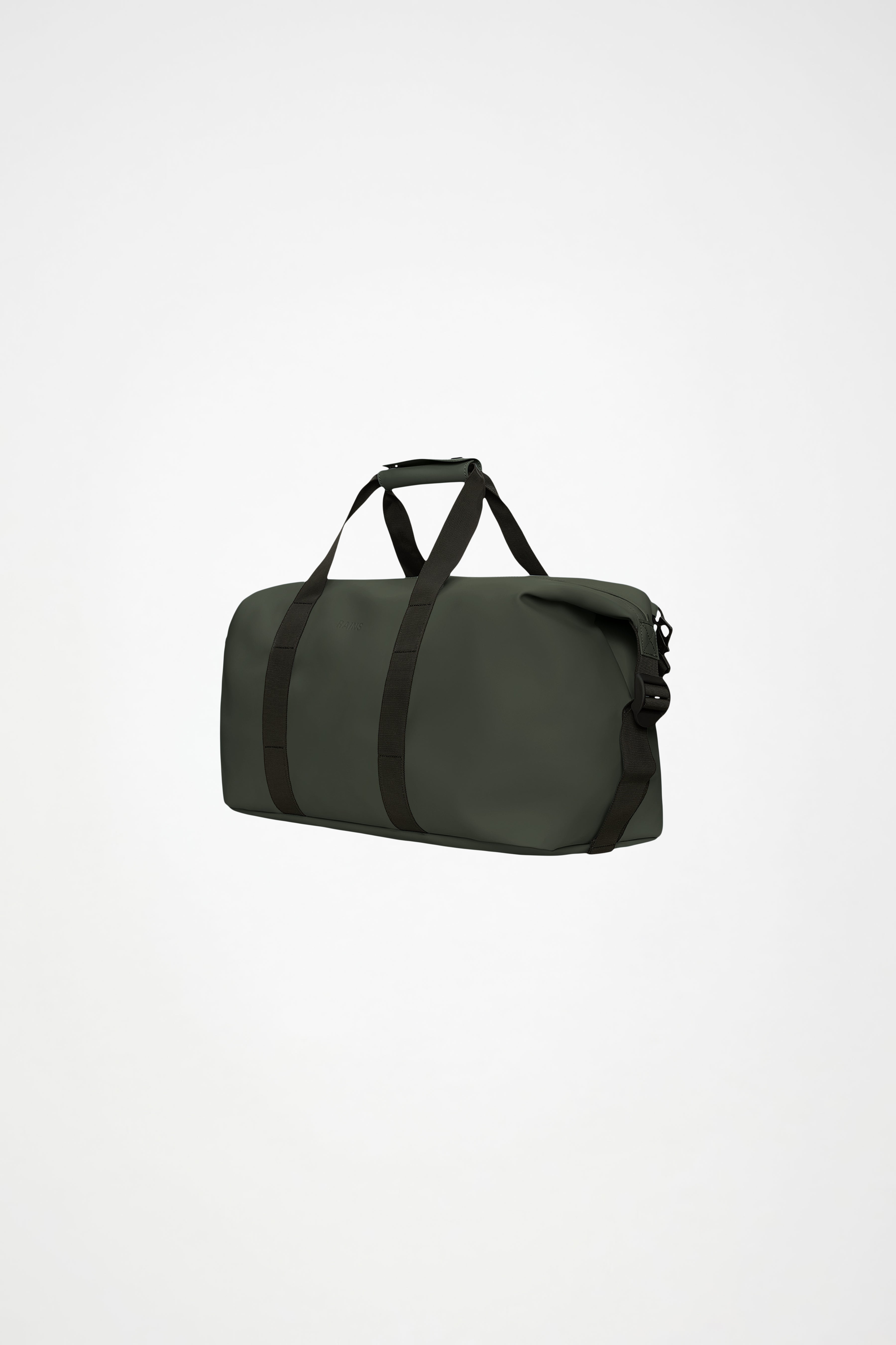 RAINS Hilo Weekend Bag Green 36L H27 x D26 x W52 cm Weekender