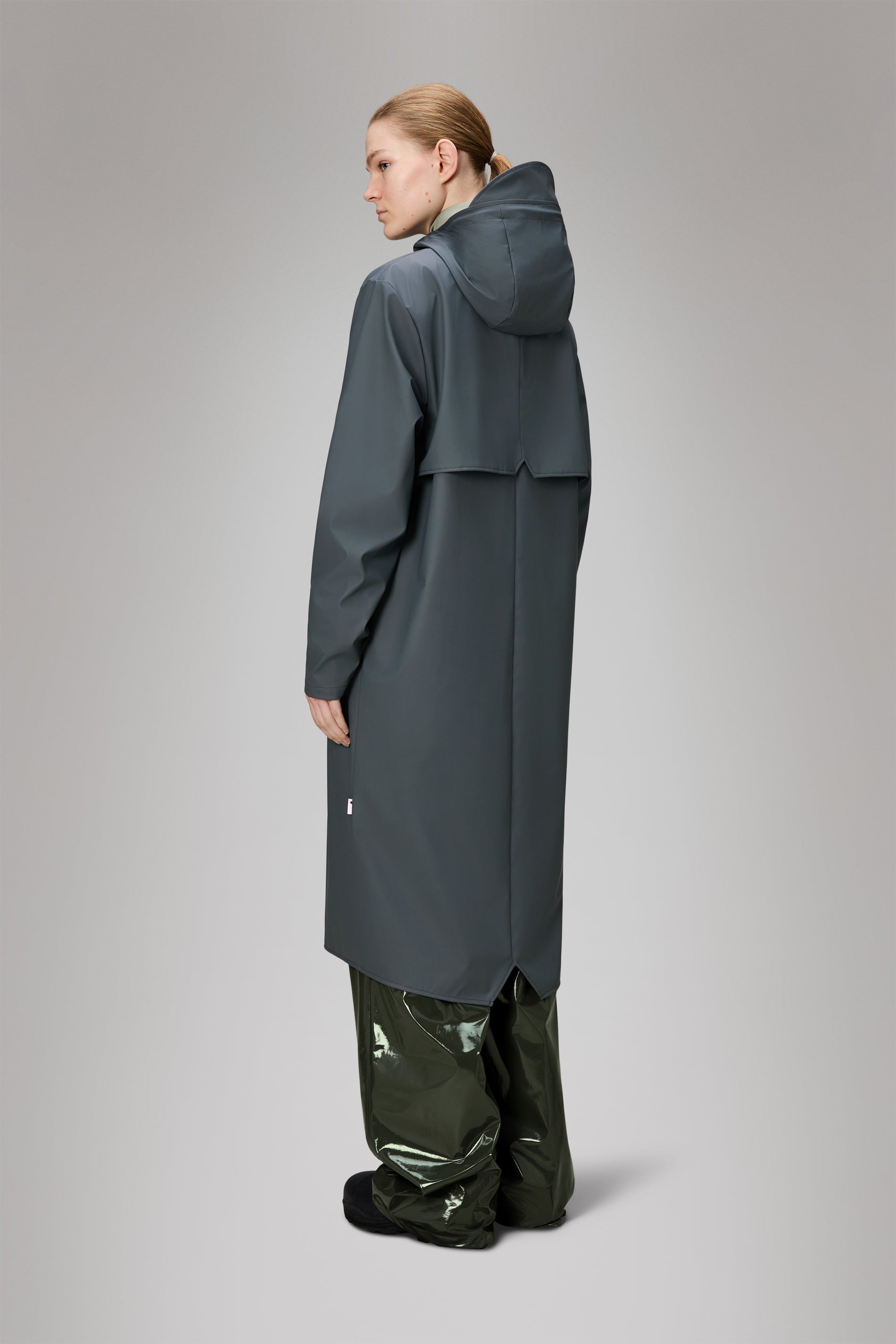 RAINS Longer Jacket Lagoon Jacket