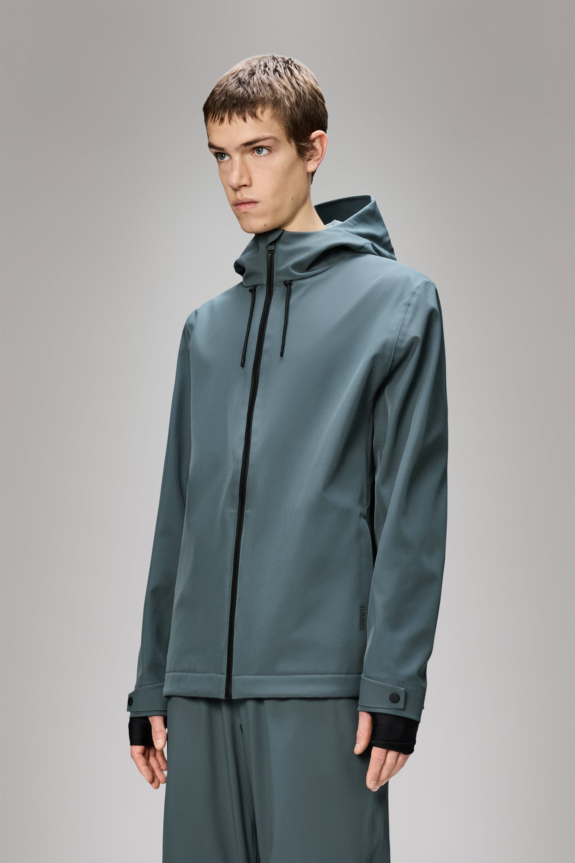 RAINS Suva Softshell Jacket Lagoon Jacket