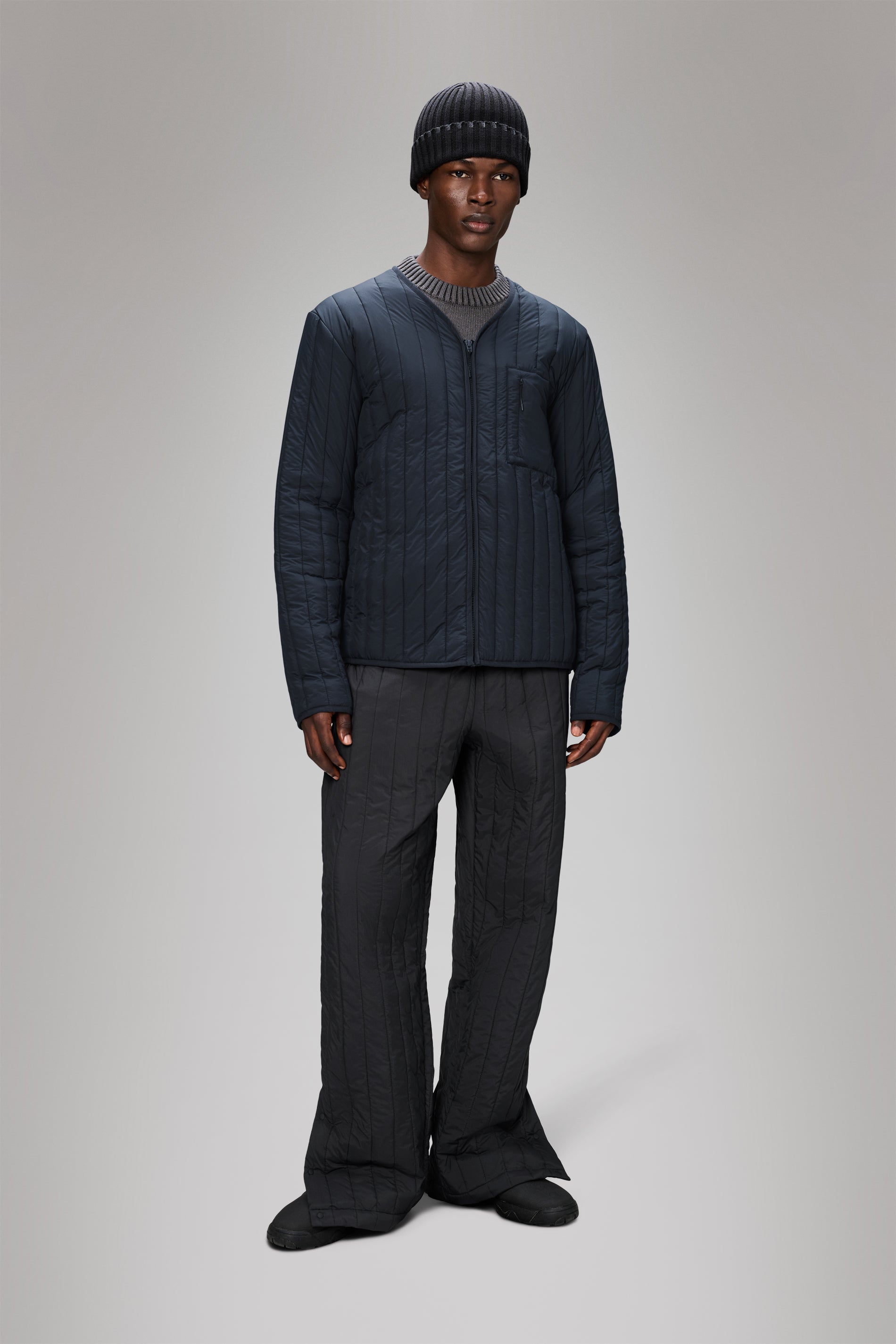 RAINS Banja Liner Jacket Navy Jacket