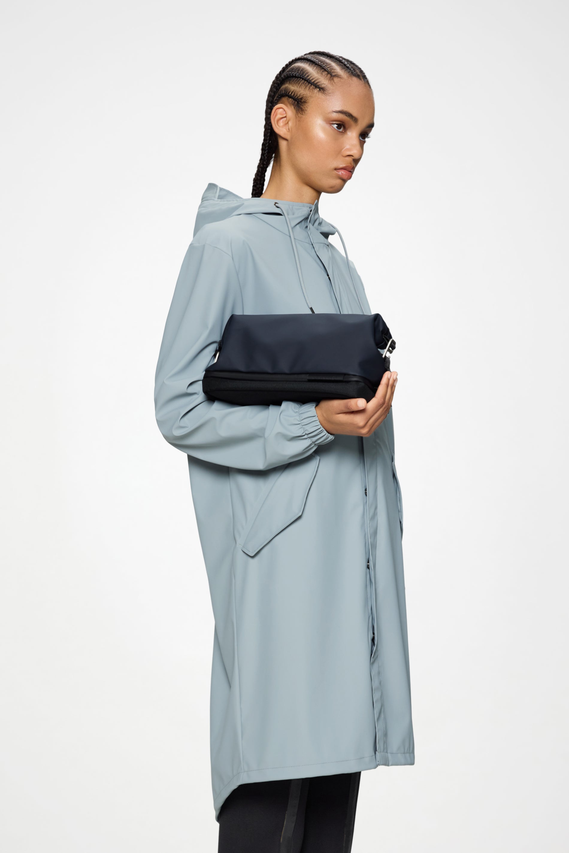 RAINS Otaru Wash Bag Navy 6.40L H17 x D15 x W27 cm Wash Bag