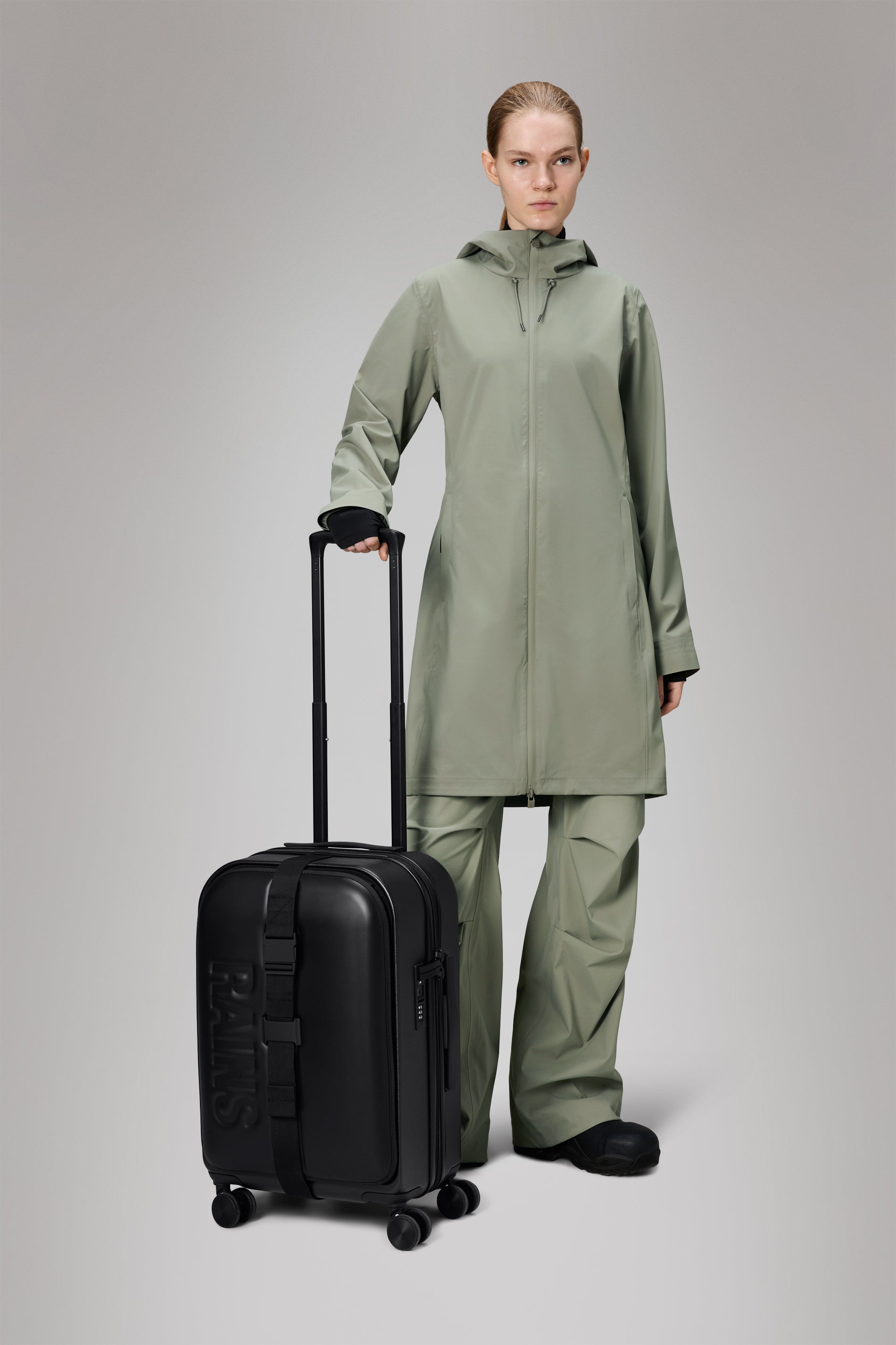 RAINS Texel Cabin Trolley Black Trolley