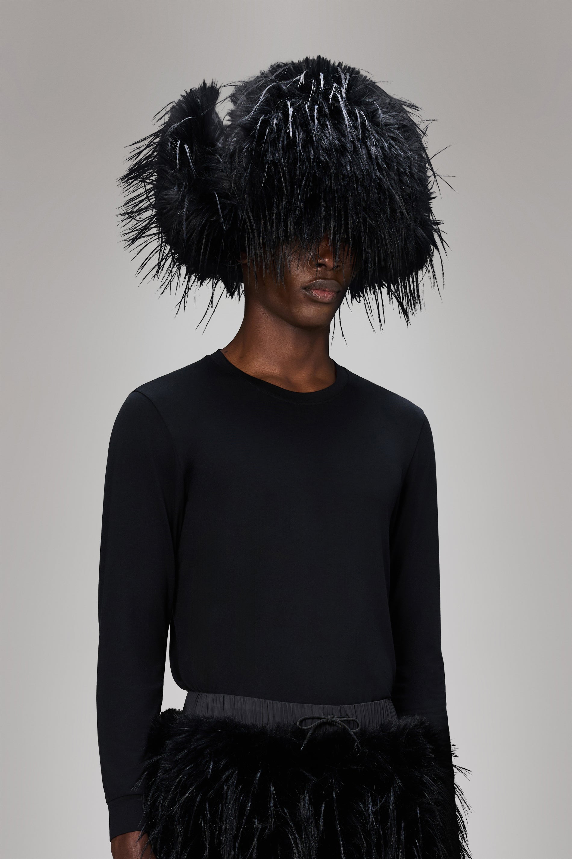 RAINS Vision Fleece Hat Coal Headwear