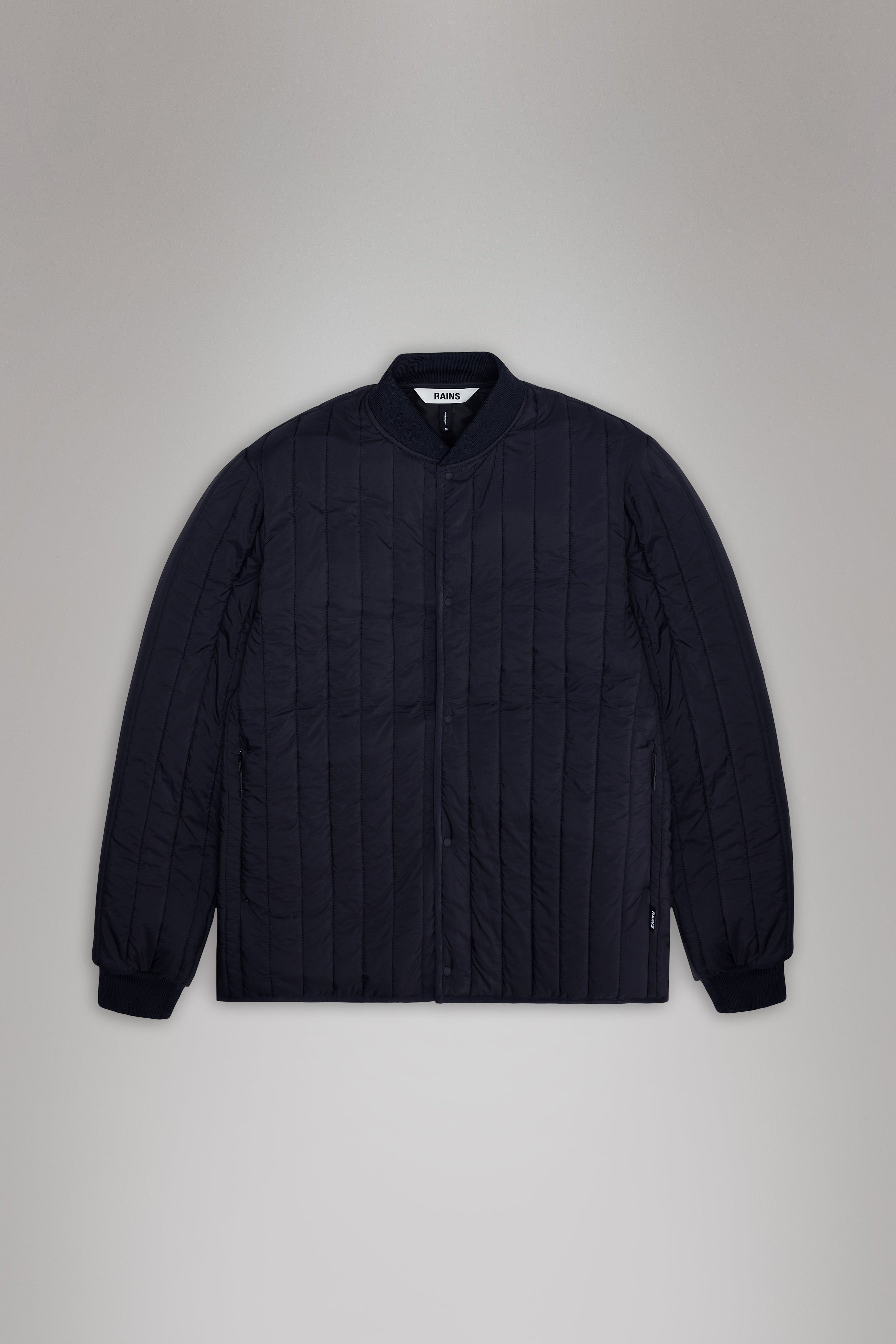 RAINS Banja Liner Bomber Jacket Navy Jacket