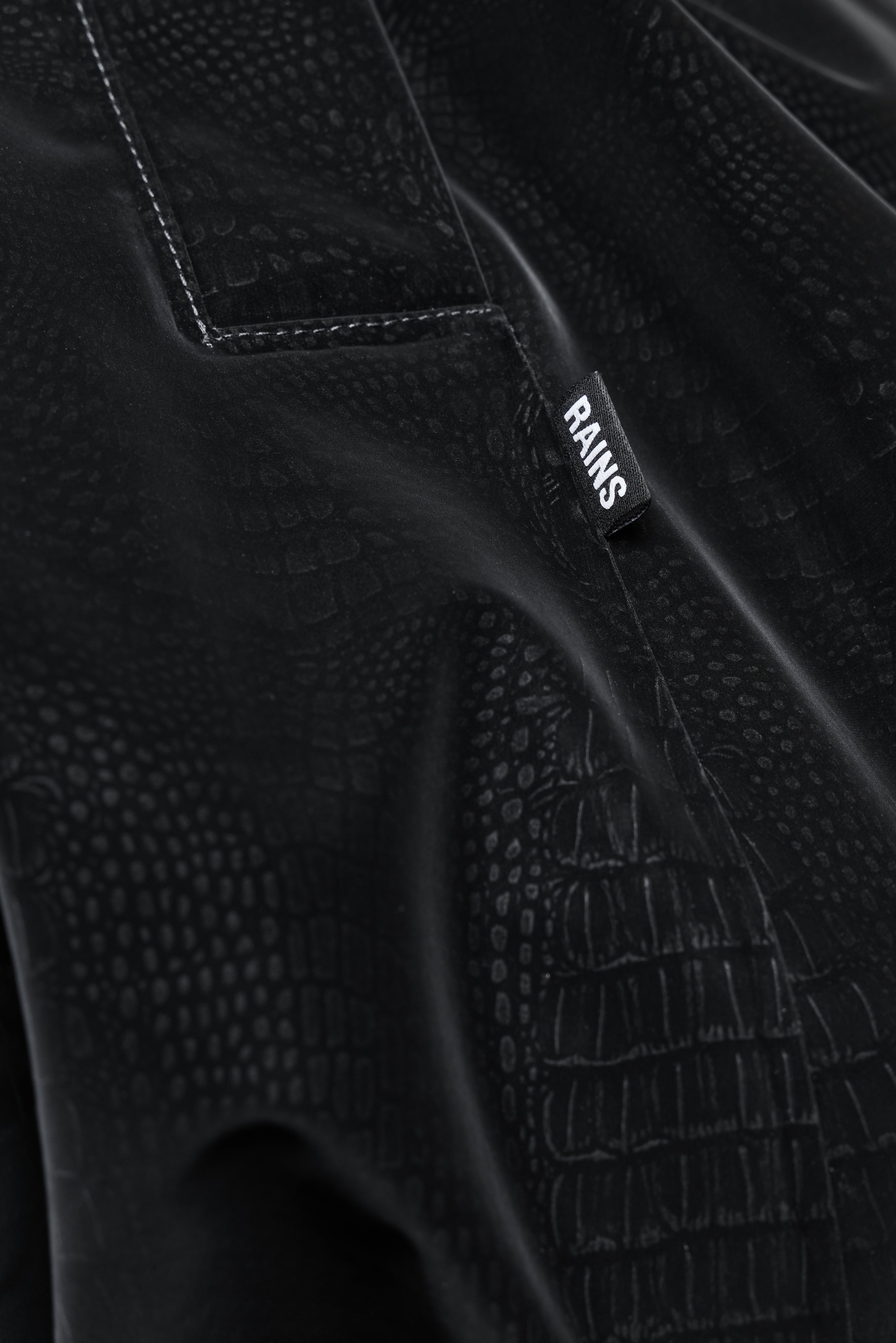 RAINS Short Trench Coat Bite Jacket