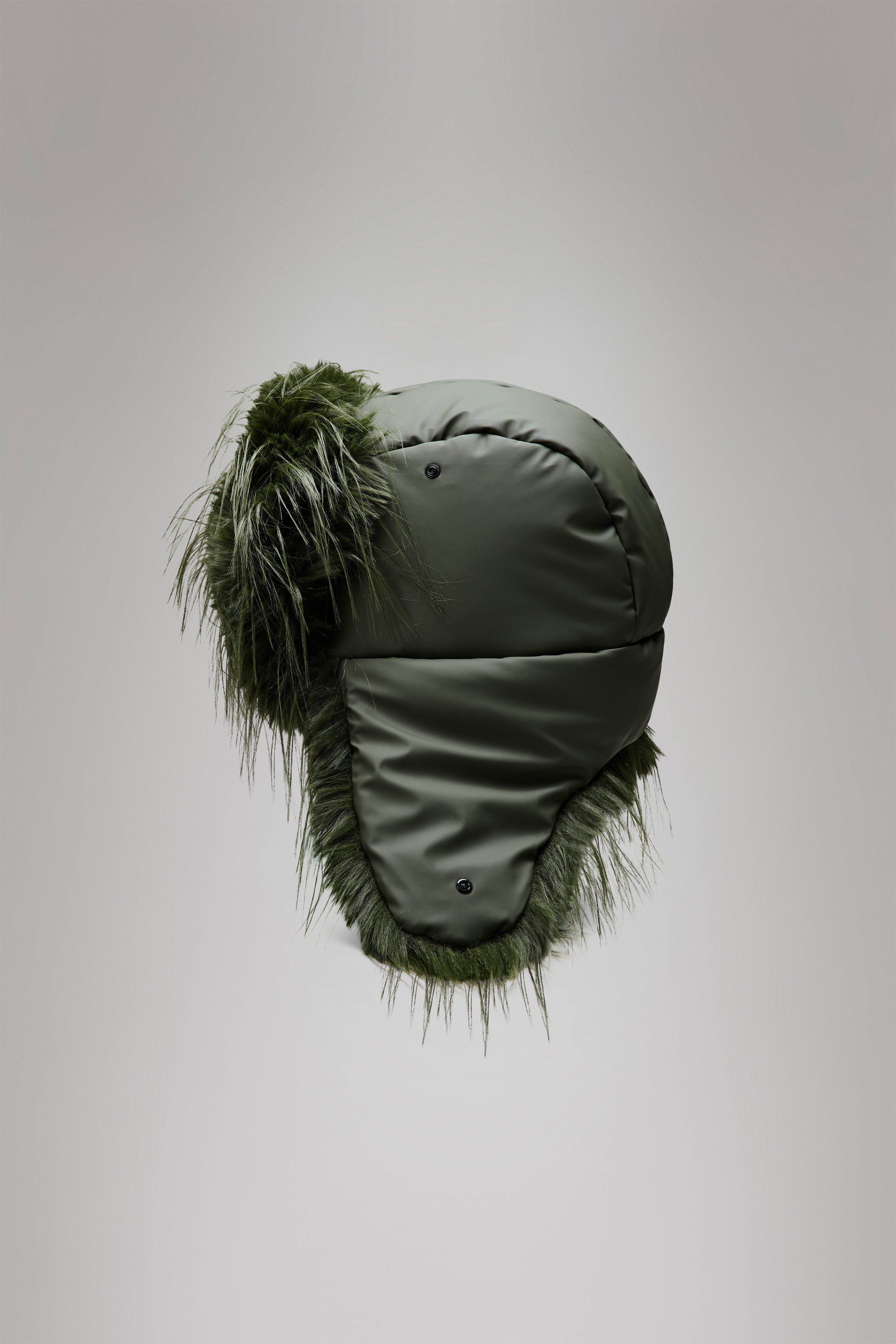 RAINS Vision Fleece Hat Green Headwear