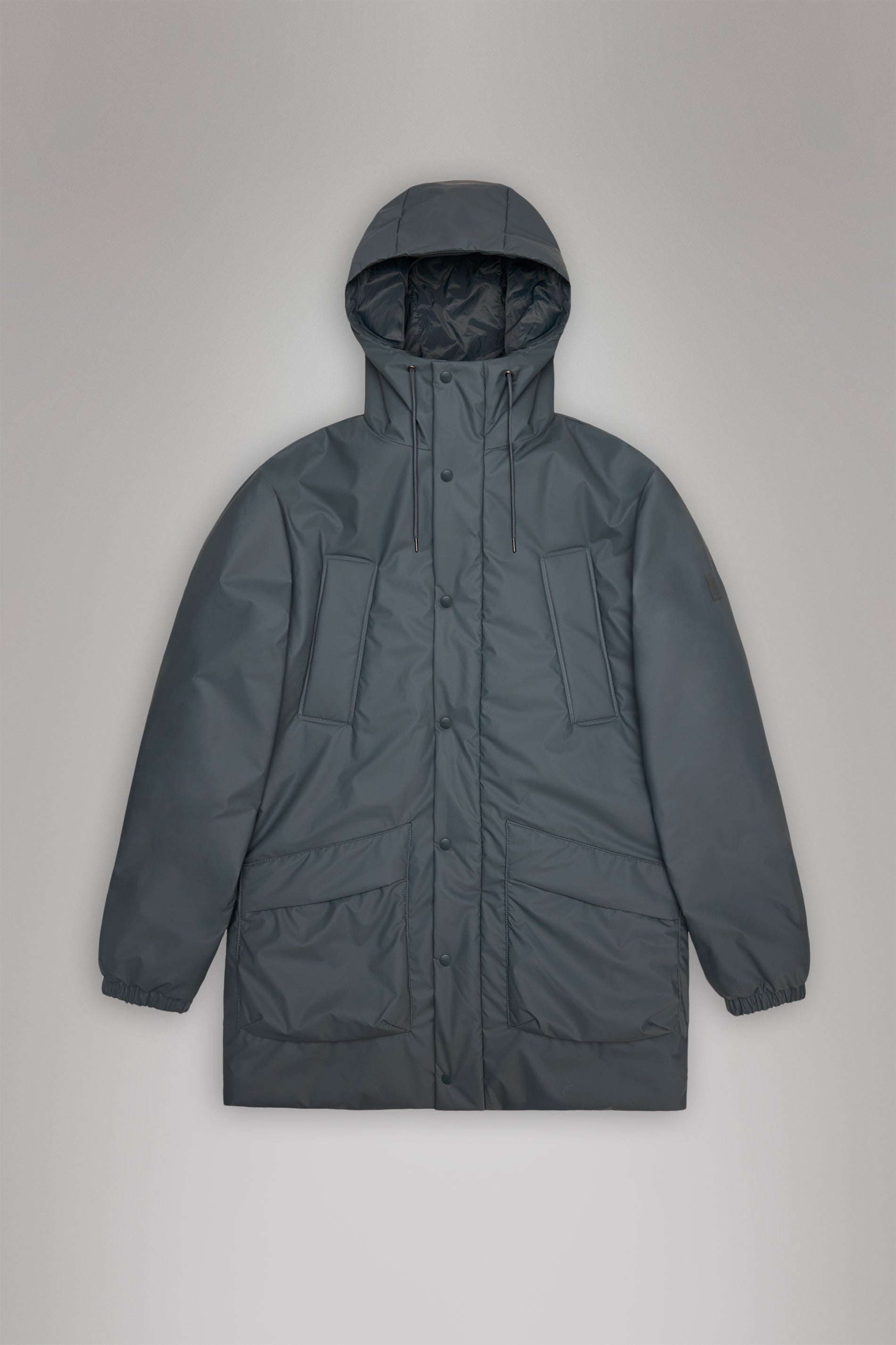 RAINS Lohja Long Insulated Cargo Jacket Lagoon Jacket