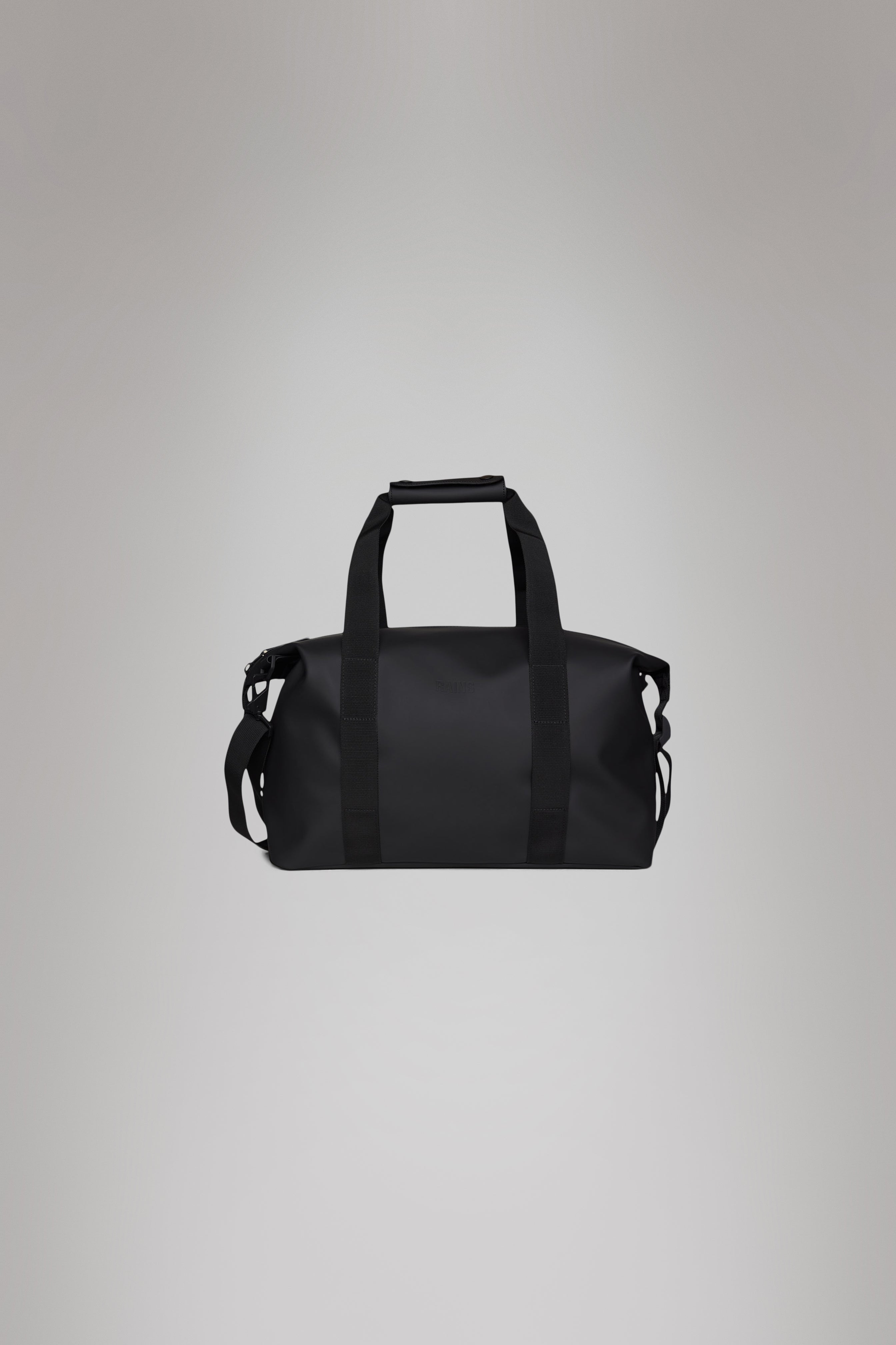 Rains Hilo Weekend Bag Small Black 23.50L H29 x D18 x W50 cm Weekender