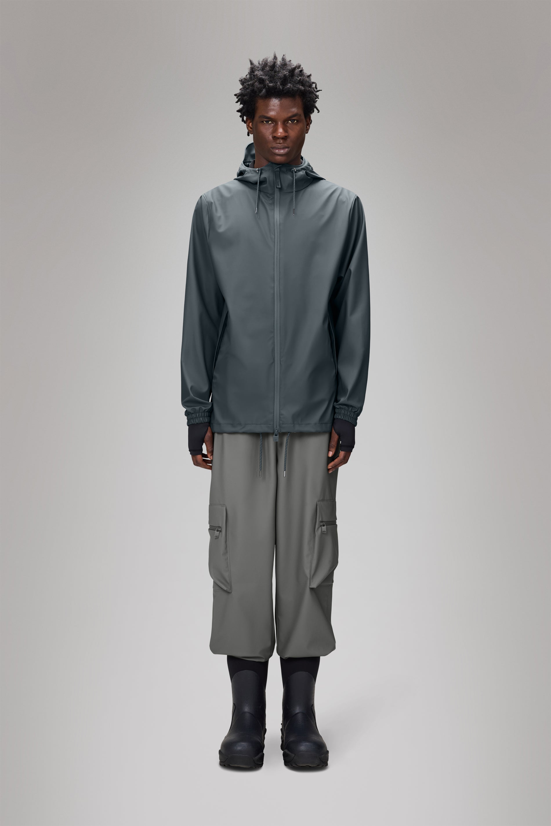 RAINS Storm Breaker Lagoon Jacket