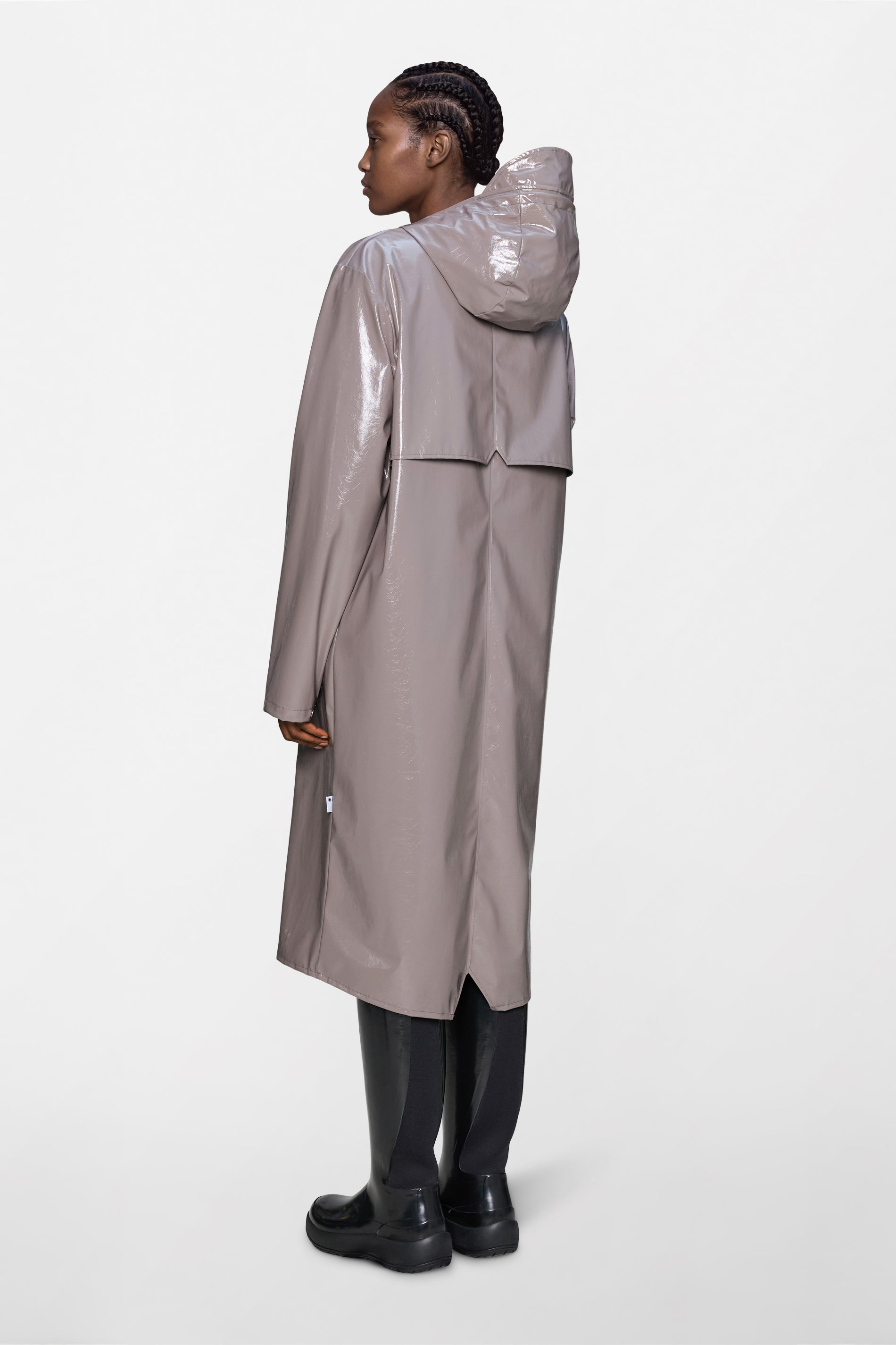 RAINS Longer Jacket Cinder Glaze Jacket