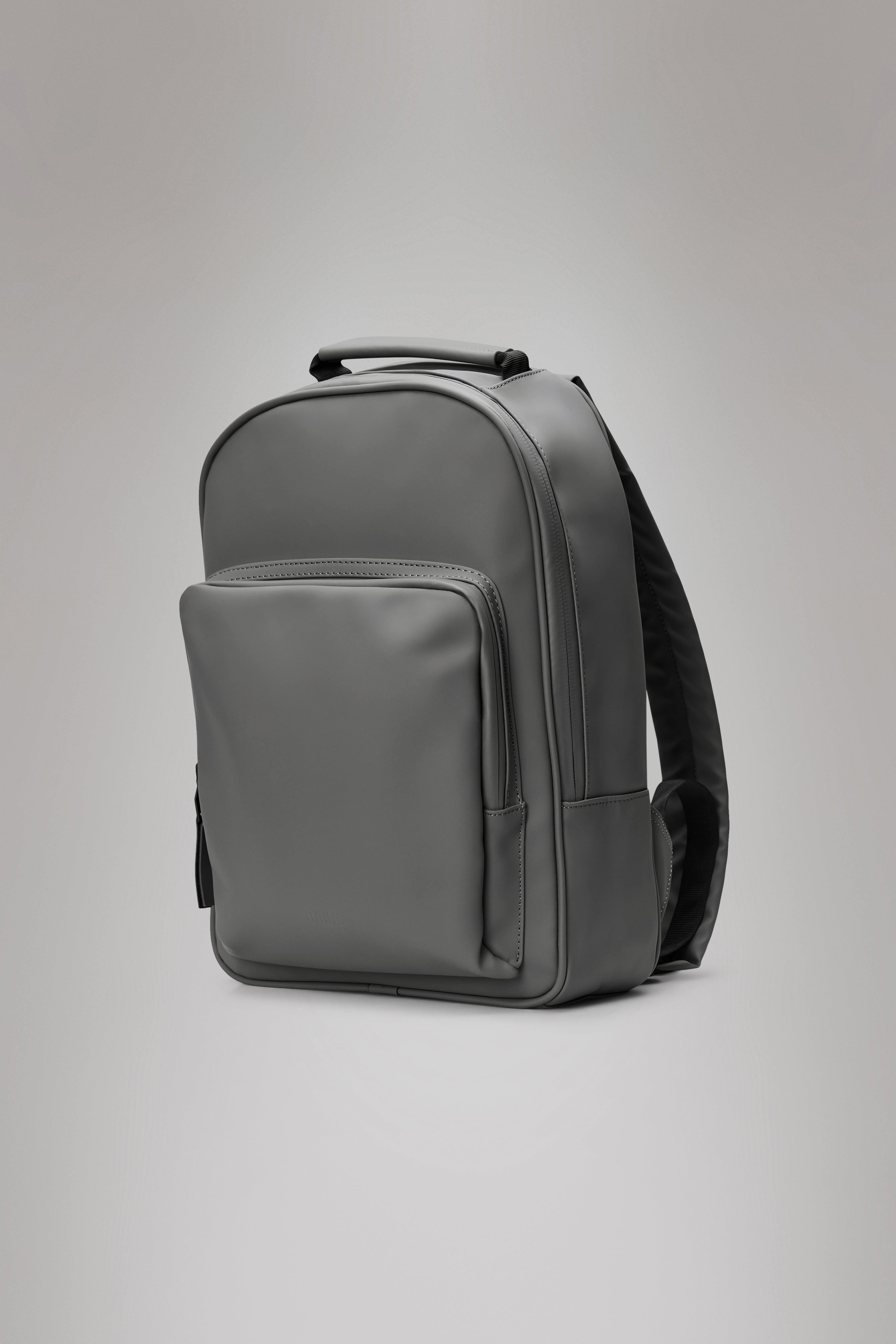 Rains Book Daypack Grey 10.50L H38 x D10 x W28 cm Backpack