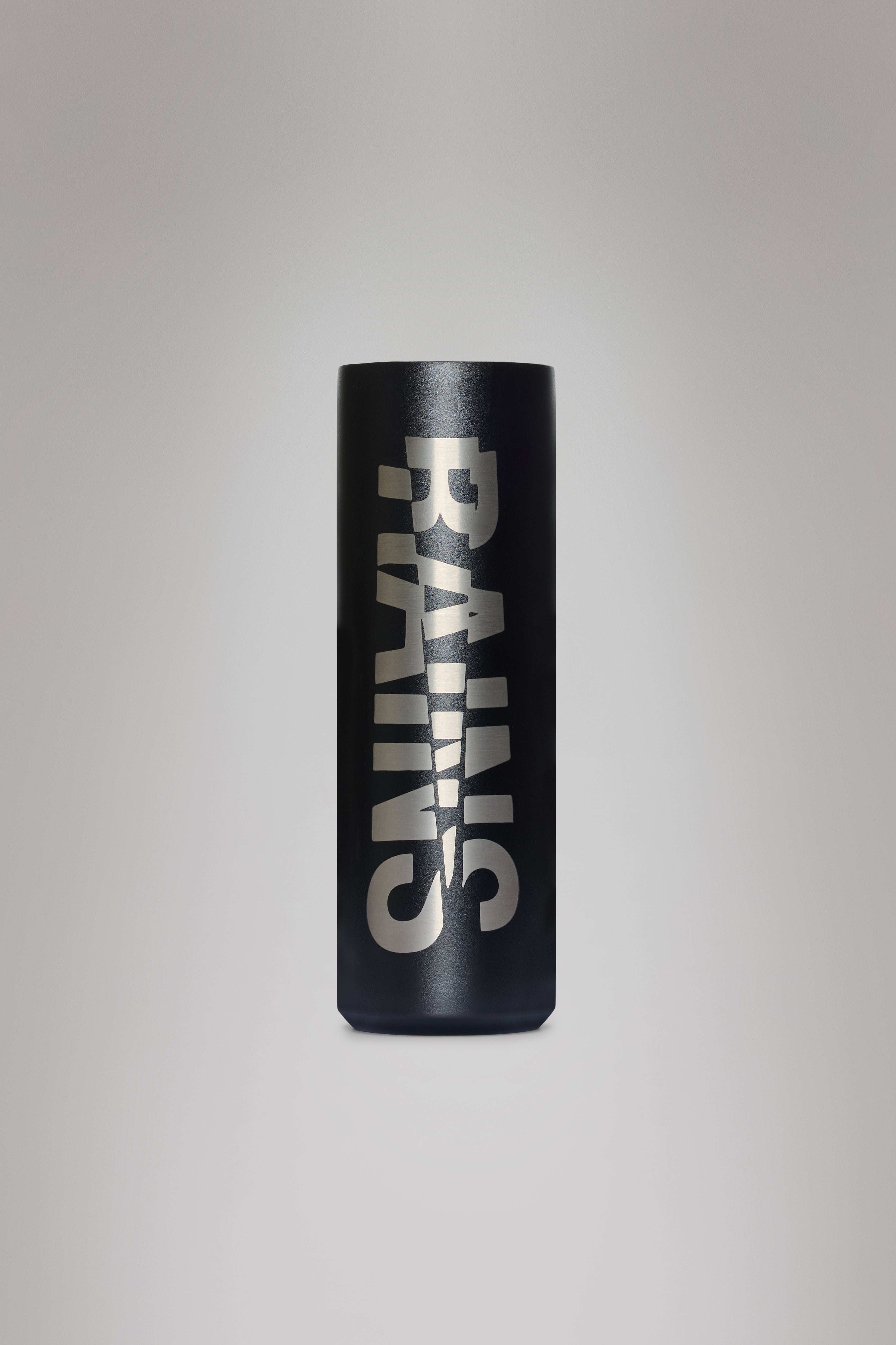 RAINS Insulated Flask 500ml Black Logo Drink wear