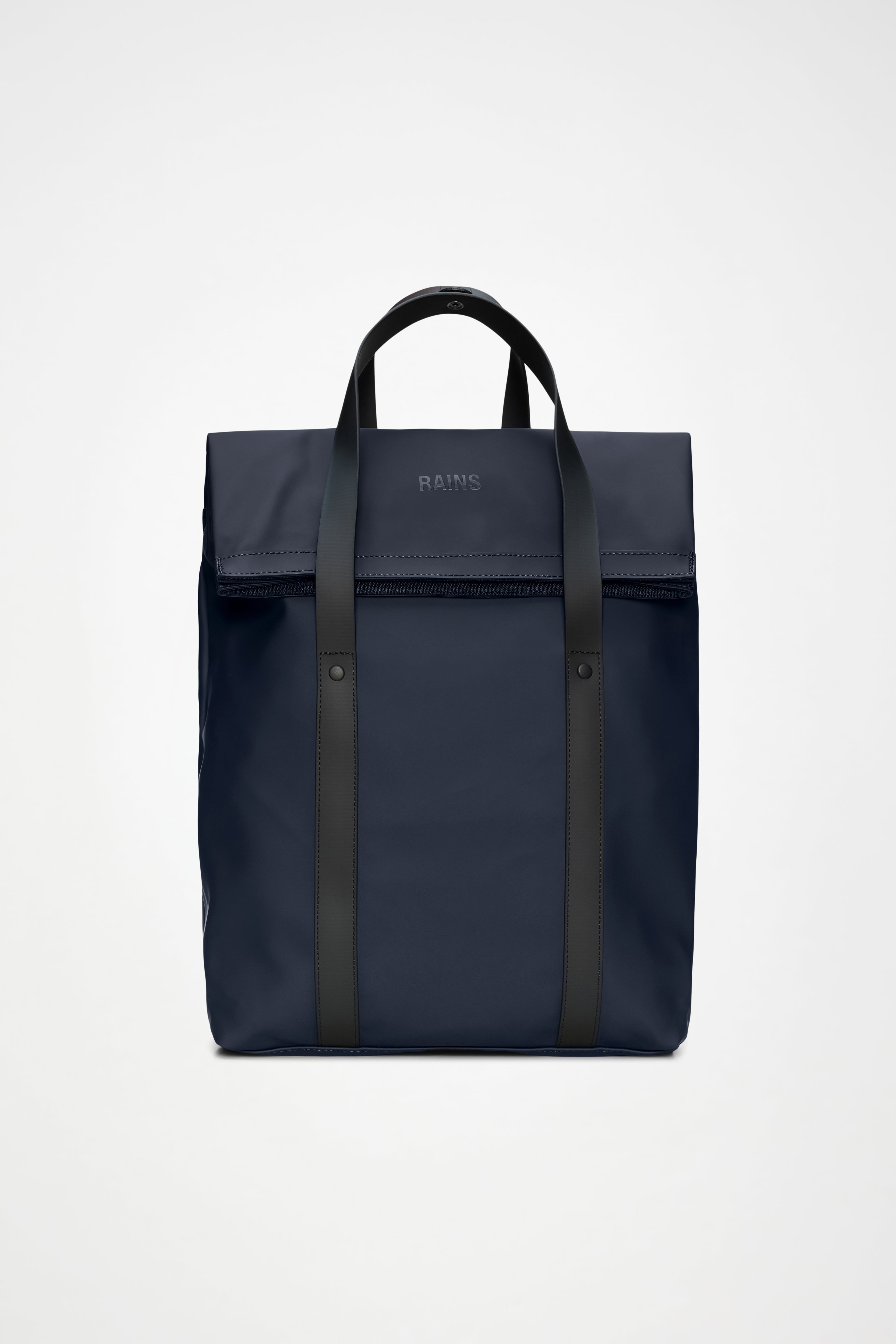RAINS 2 Way Tote Backpack Navy 15L H42 x D12 x W30 cm Backpack