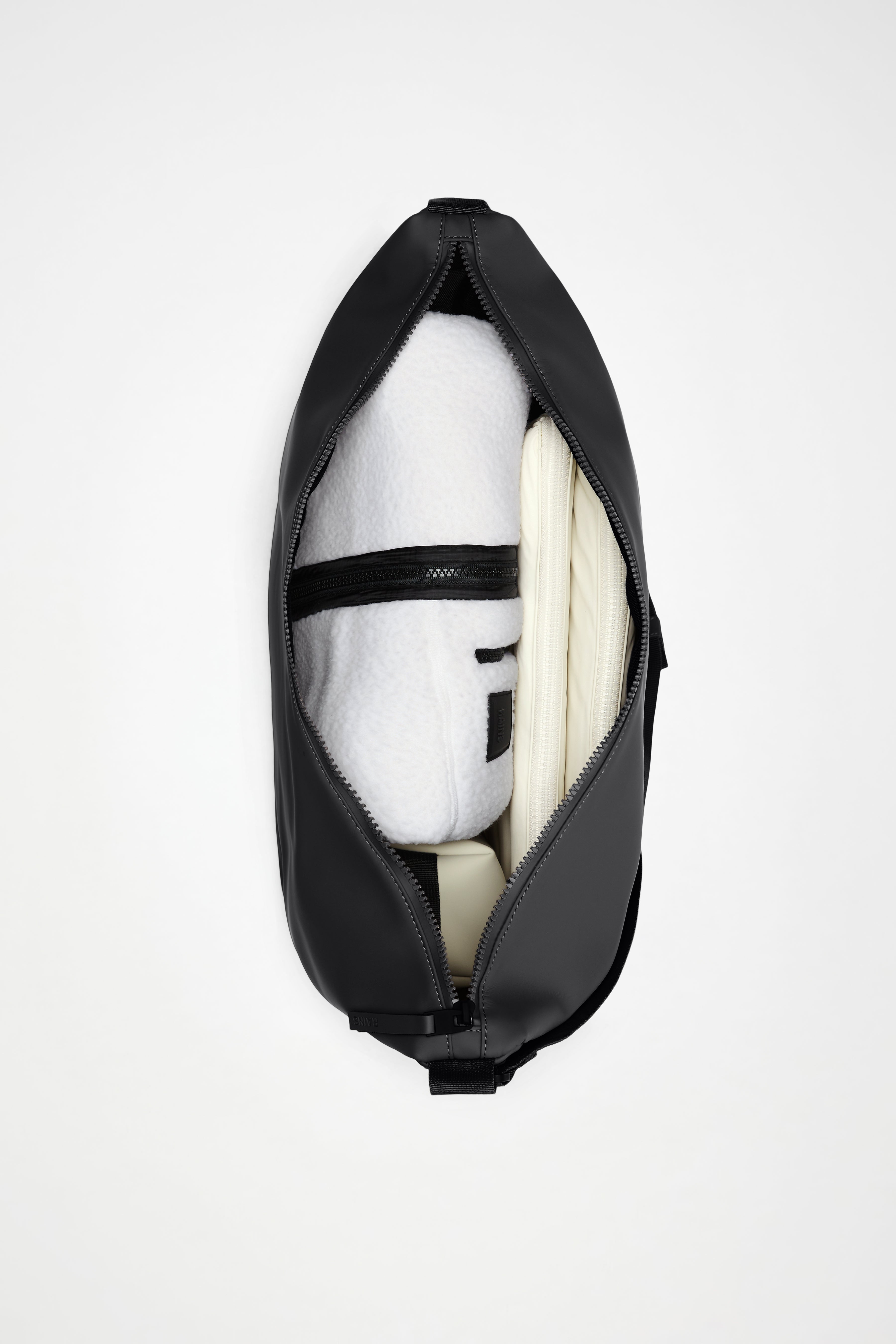 RAINS Valera Shoulder Bag Large Muddy 22L H38 x D13 x W53 cm Crossbody