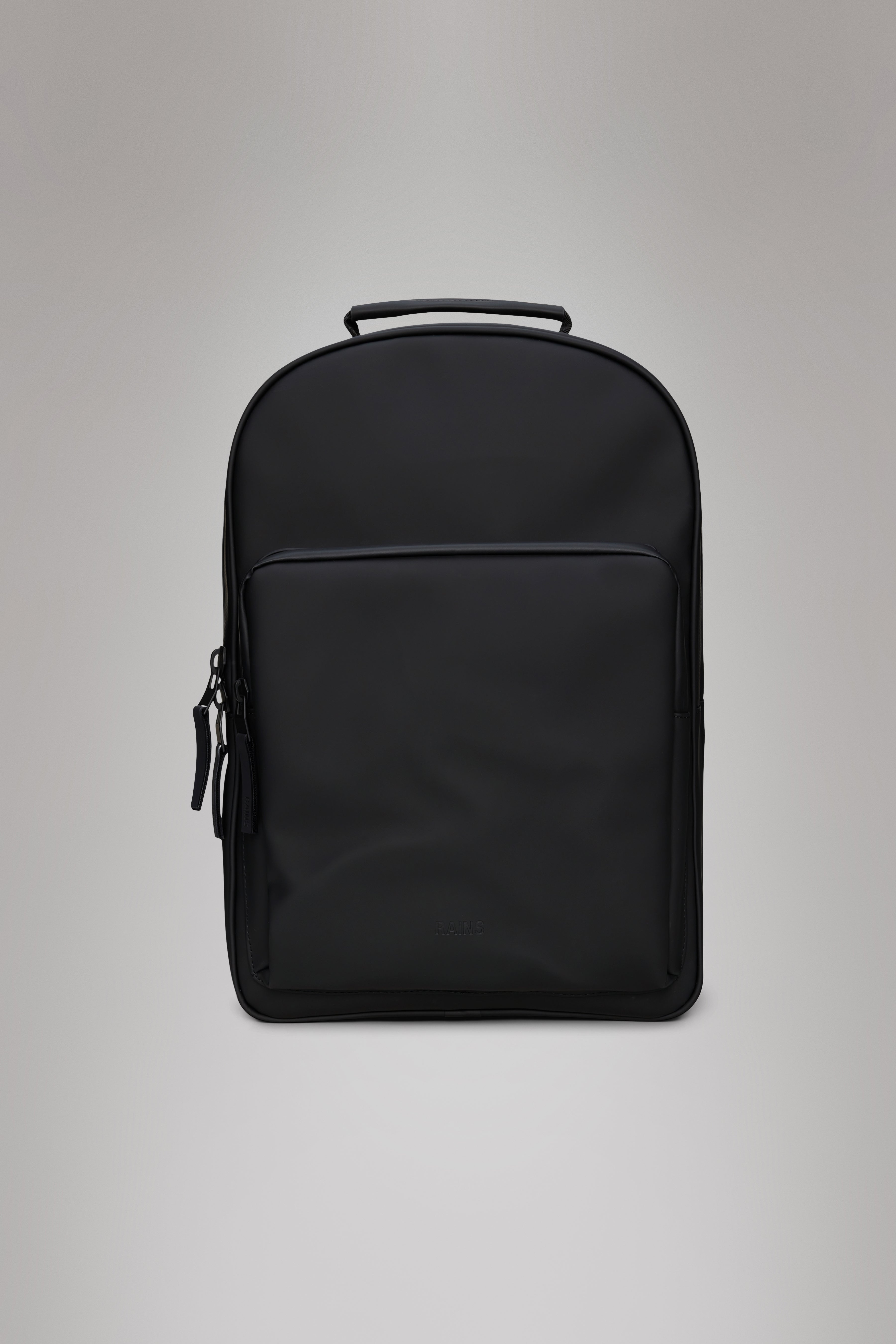 RAINS Book Daypack Large Black 15L H45 x D12 x W30 cm Backpack