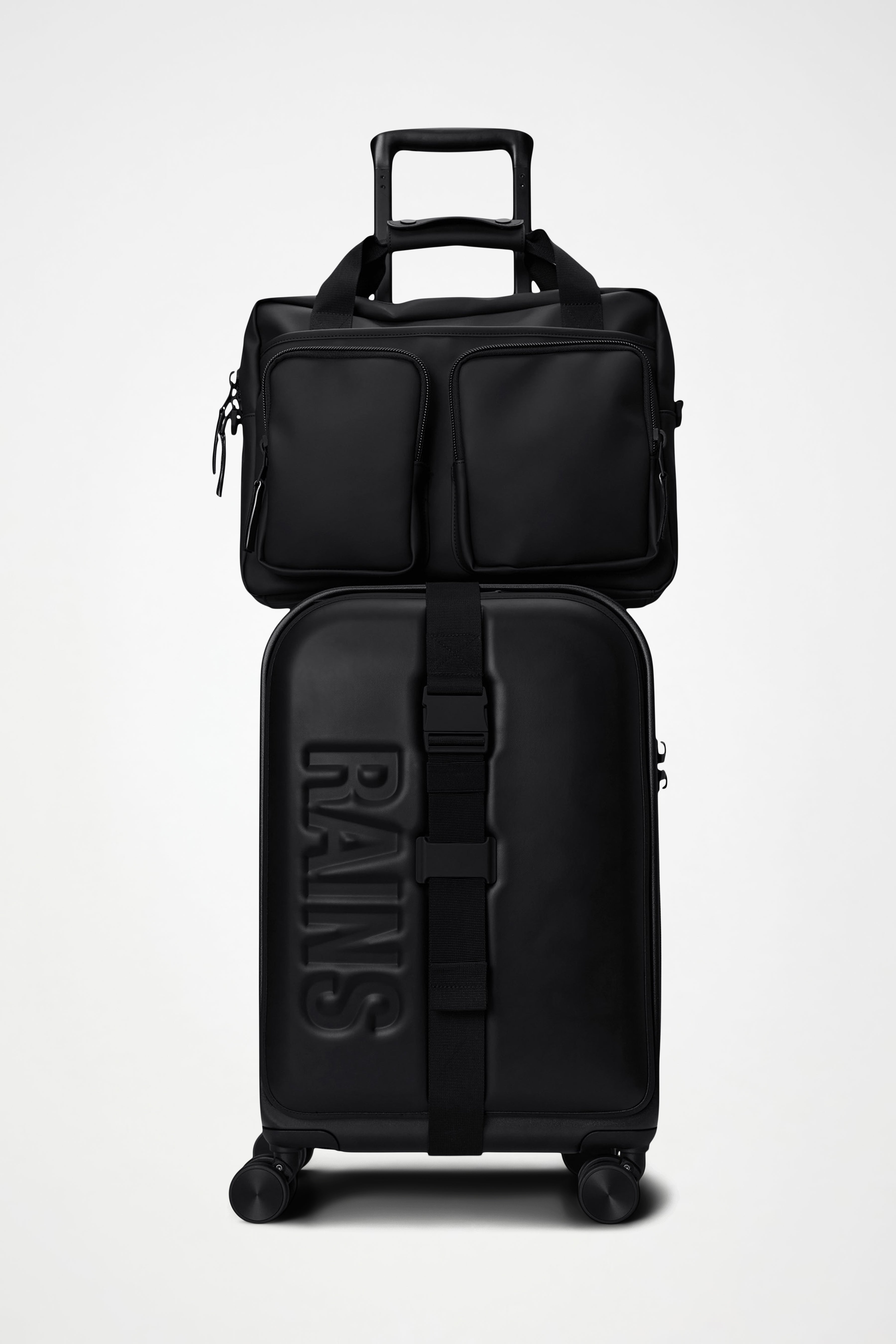 RAINS Texel Tech Bag Black 10L H30 x D9 x W39 cm Crossbody